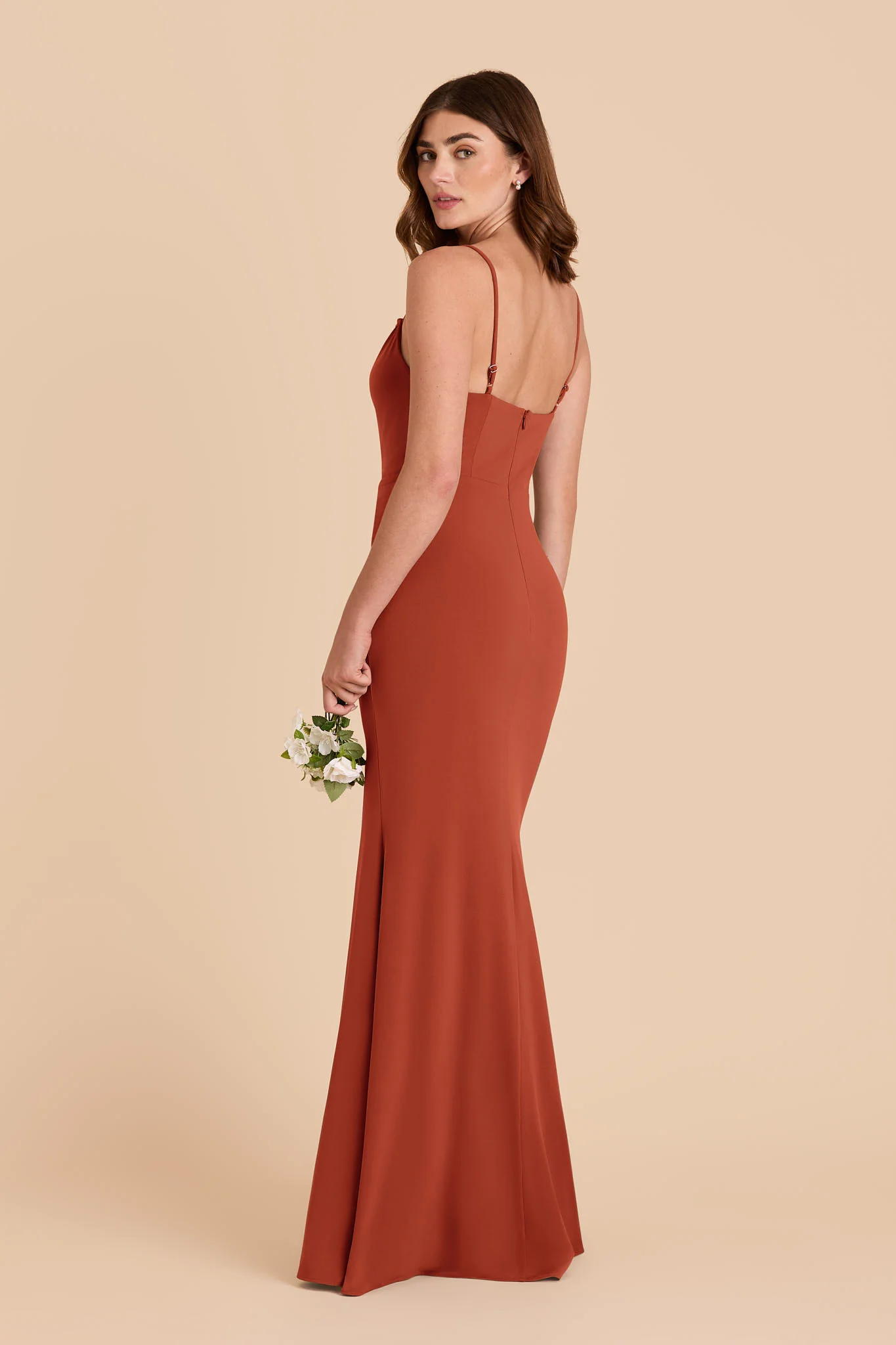 Ash Luxe Stretch Knit Dress - Auburn - Image 4