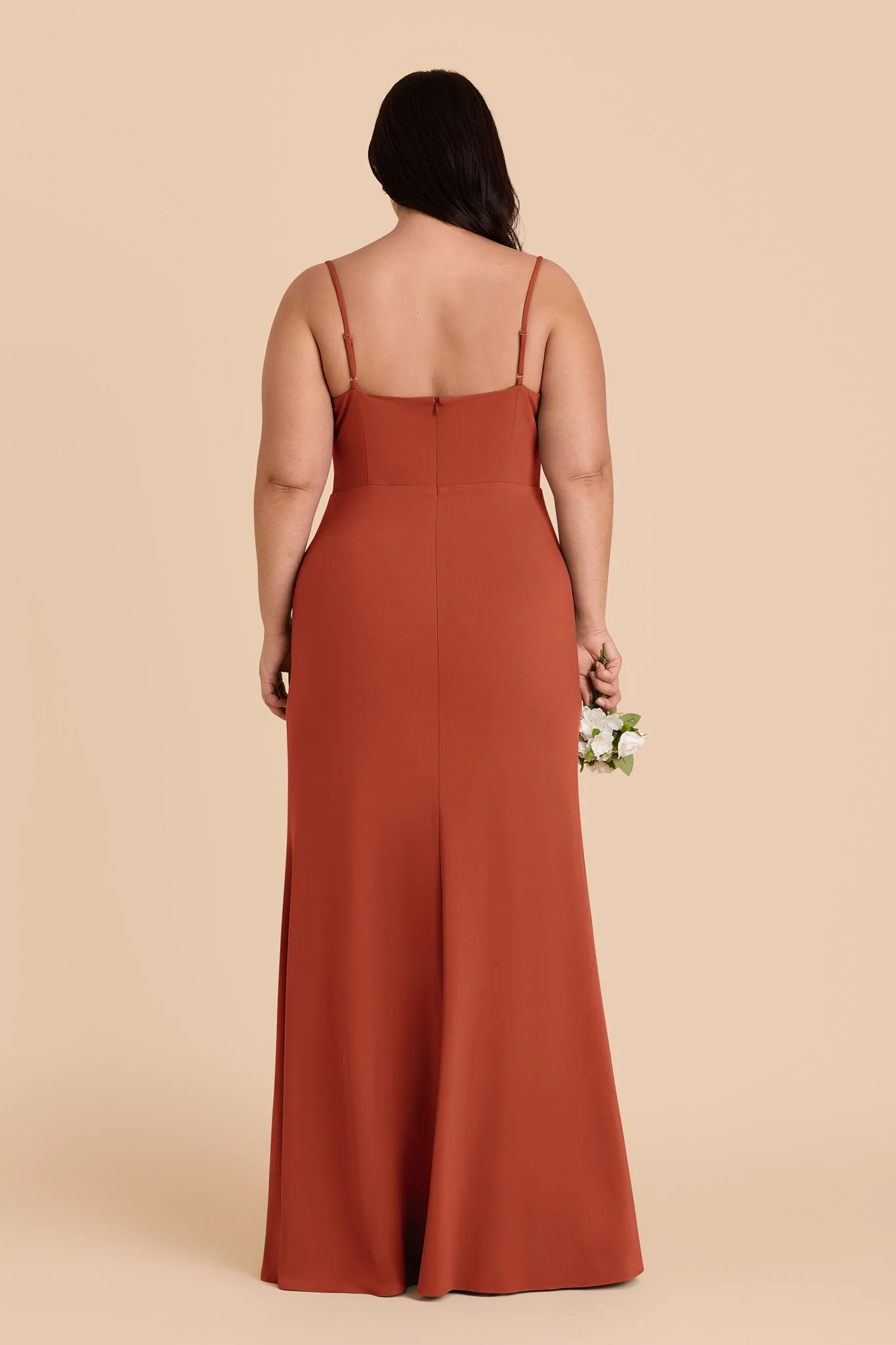 Ash Luxe Stretch Knit Dress - Auburn - Image 6
