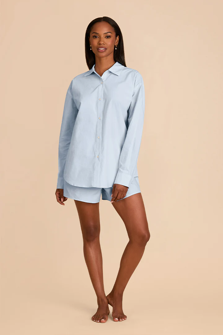 Ashtin  Pajama Set - Light Blue - Image 2