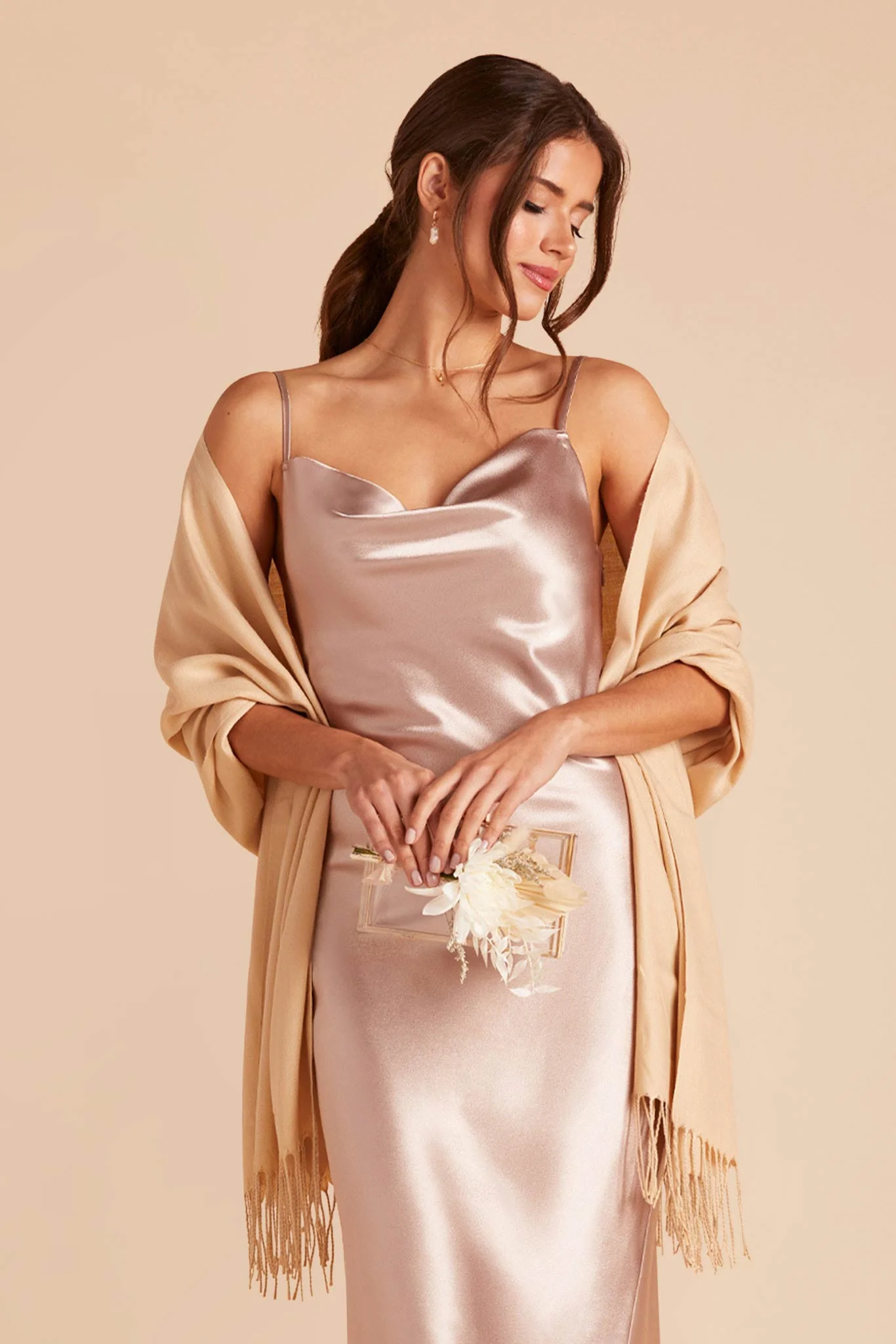 Aubrey Shawls - Beige