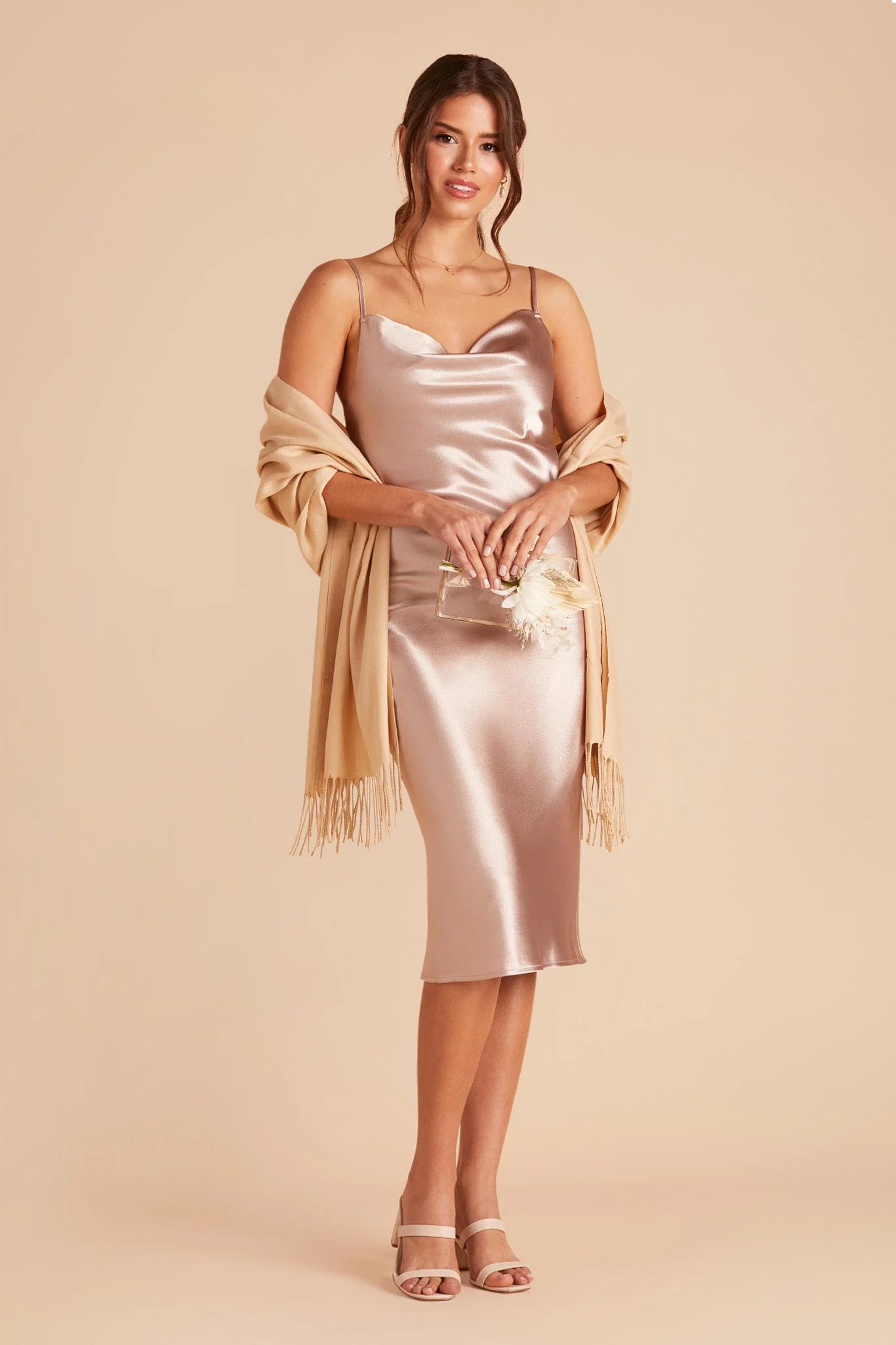 Aubrey Shawls - Beige - Image 5