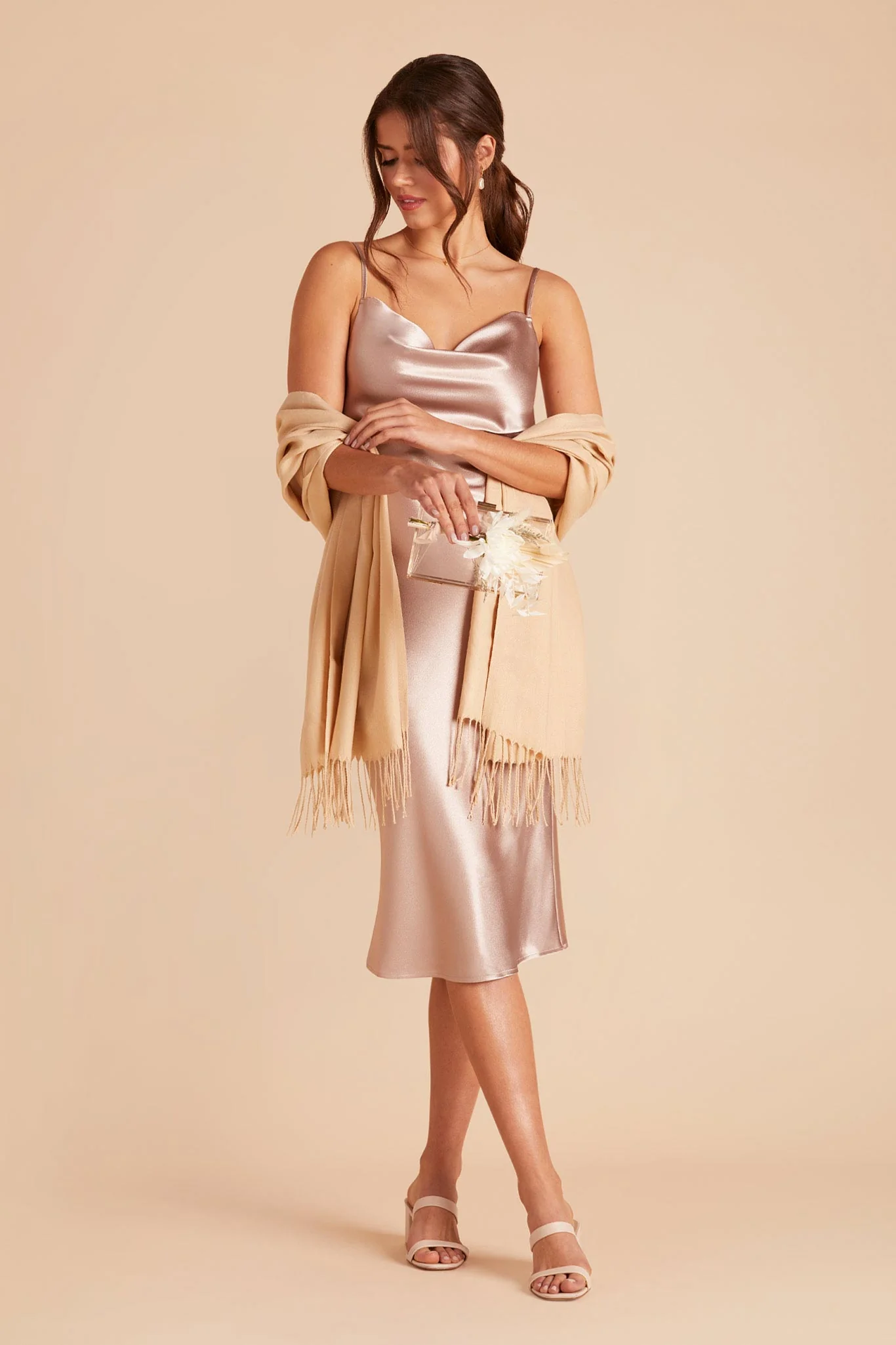 Aubrey Shawls - Beige - Image 6