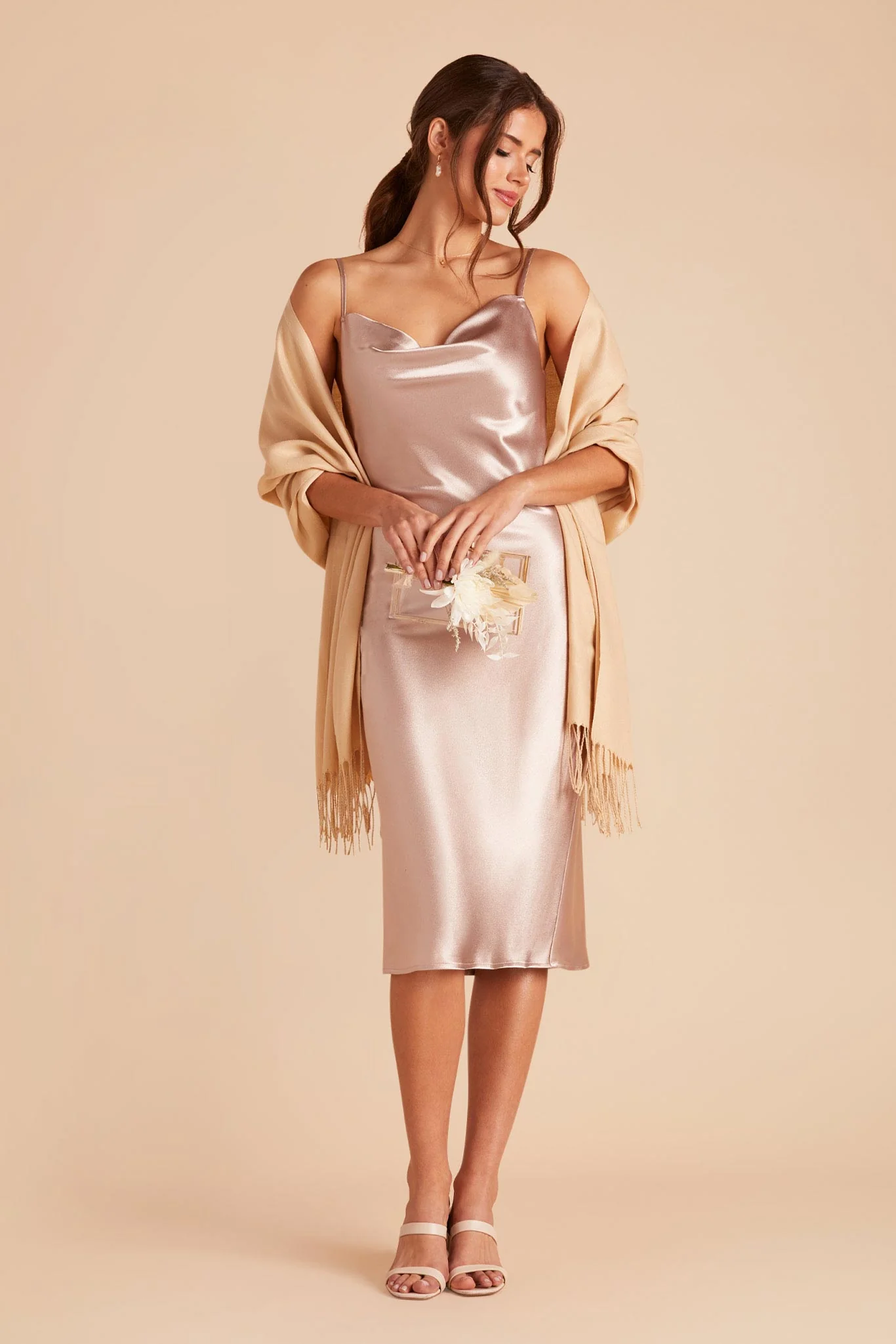 Aubrey Shawls - Beige - Image 7