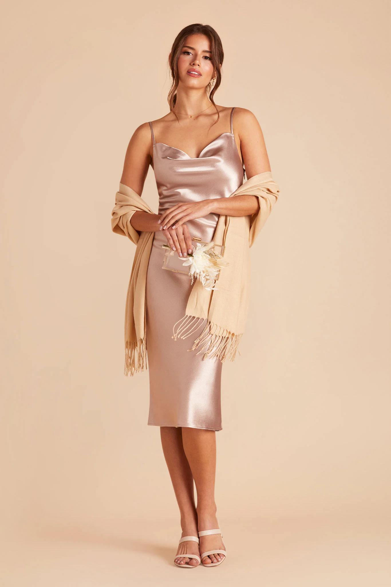 Aubrey Shawls - Beige - Image 8