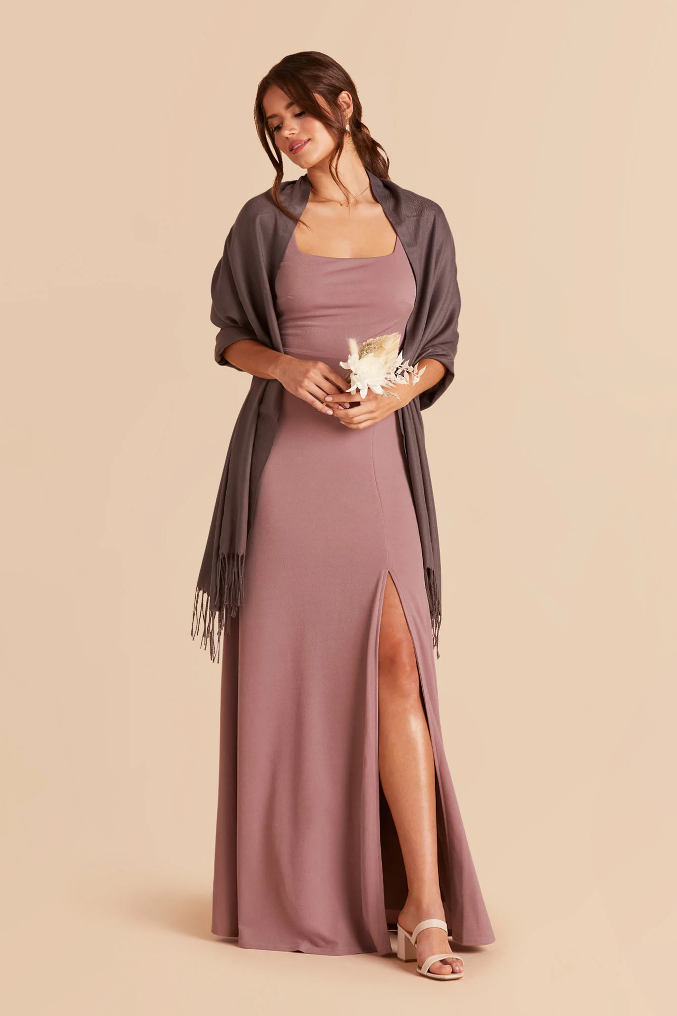 Aubrey Shawls - Dark Gray - Image 5