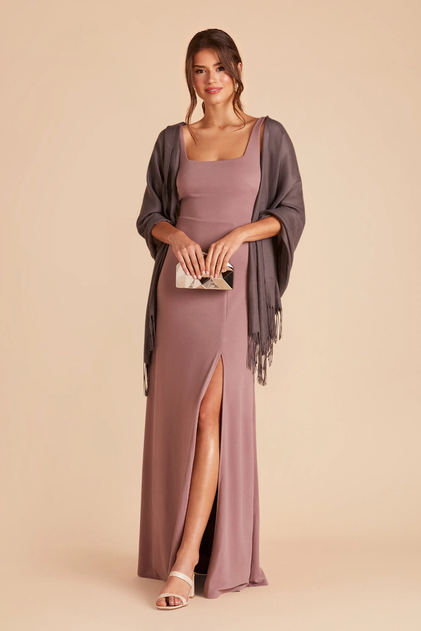 Aubrey Shawls - Dark Gray - Image 7