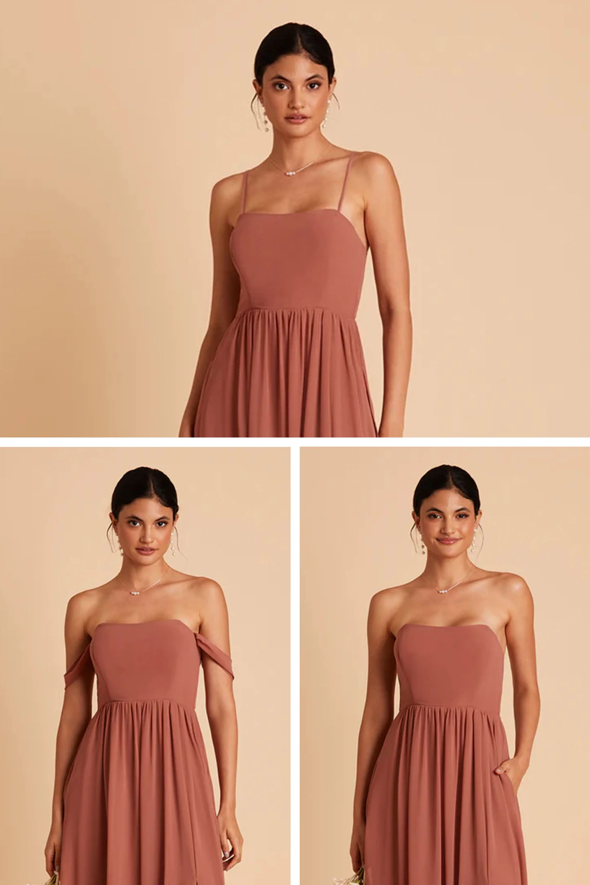 August Chiffon Dress - Bon Bon Pink - Image 11