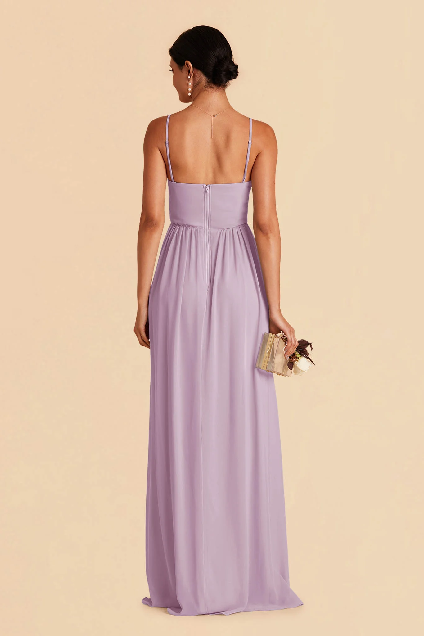 August Chiffon Dress - Lavender - Image 5