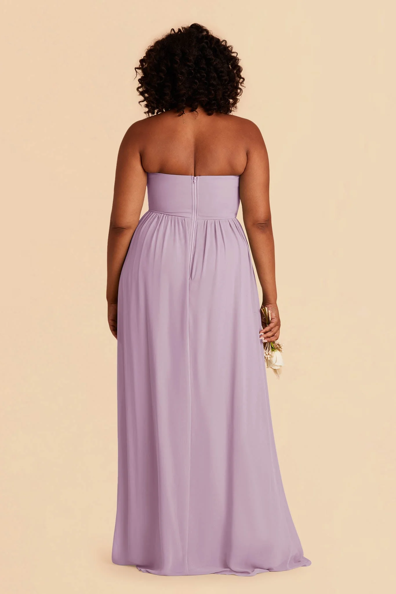 August Chiffon Dress - Lavender - Image 8