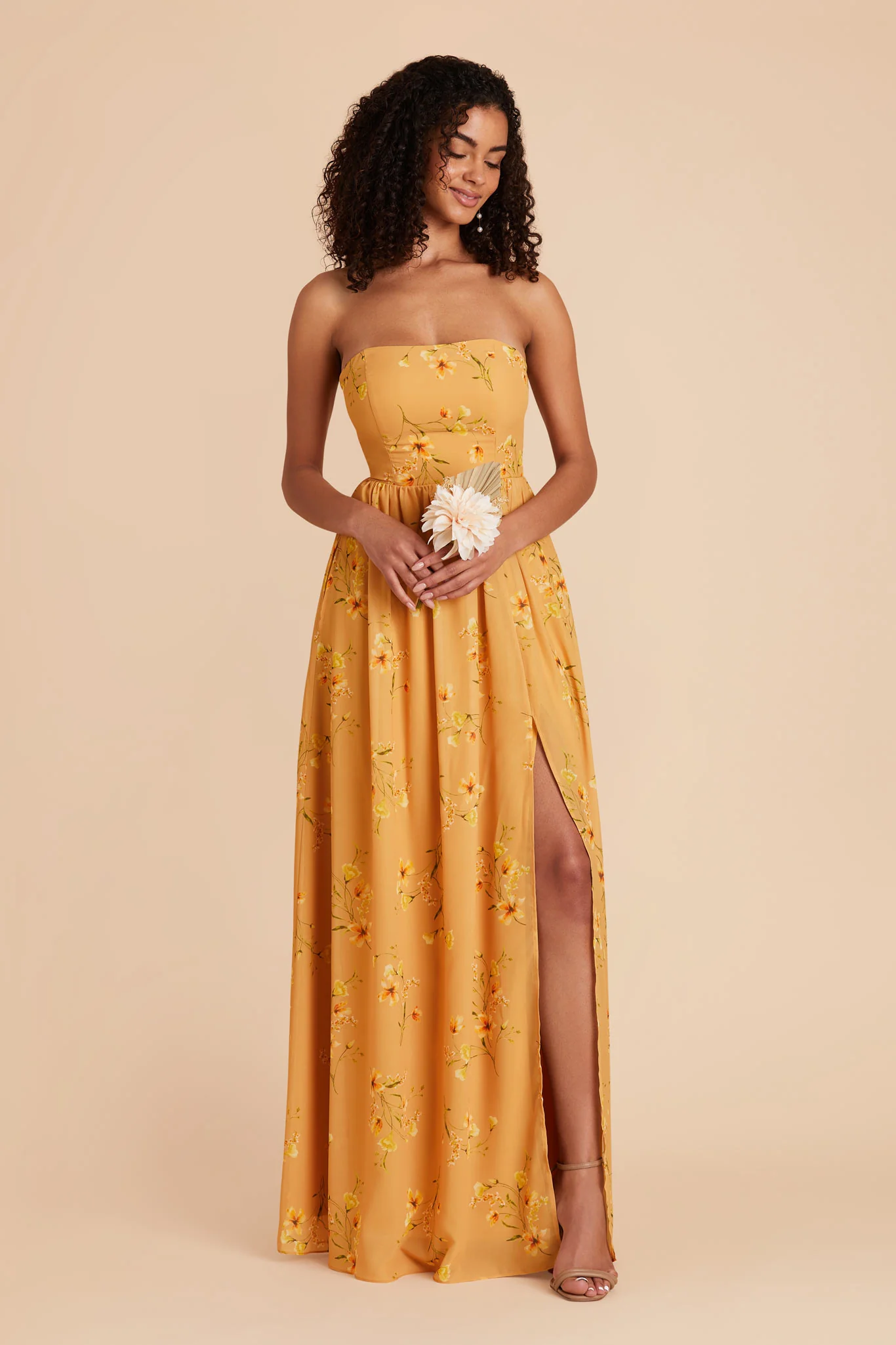 August Chiffon Dress - Marigold Le Fleur - Image 5