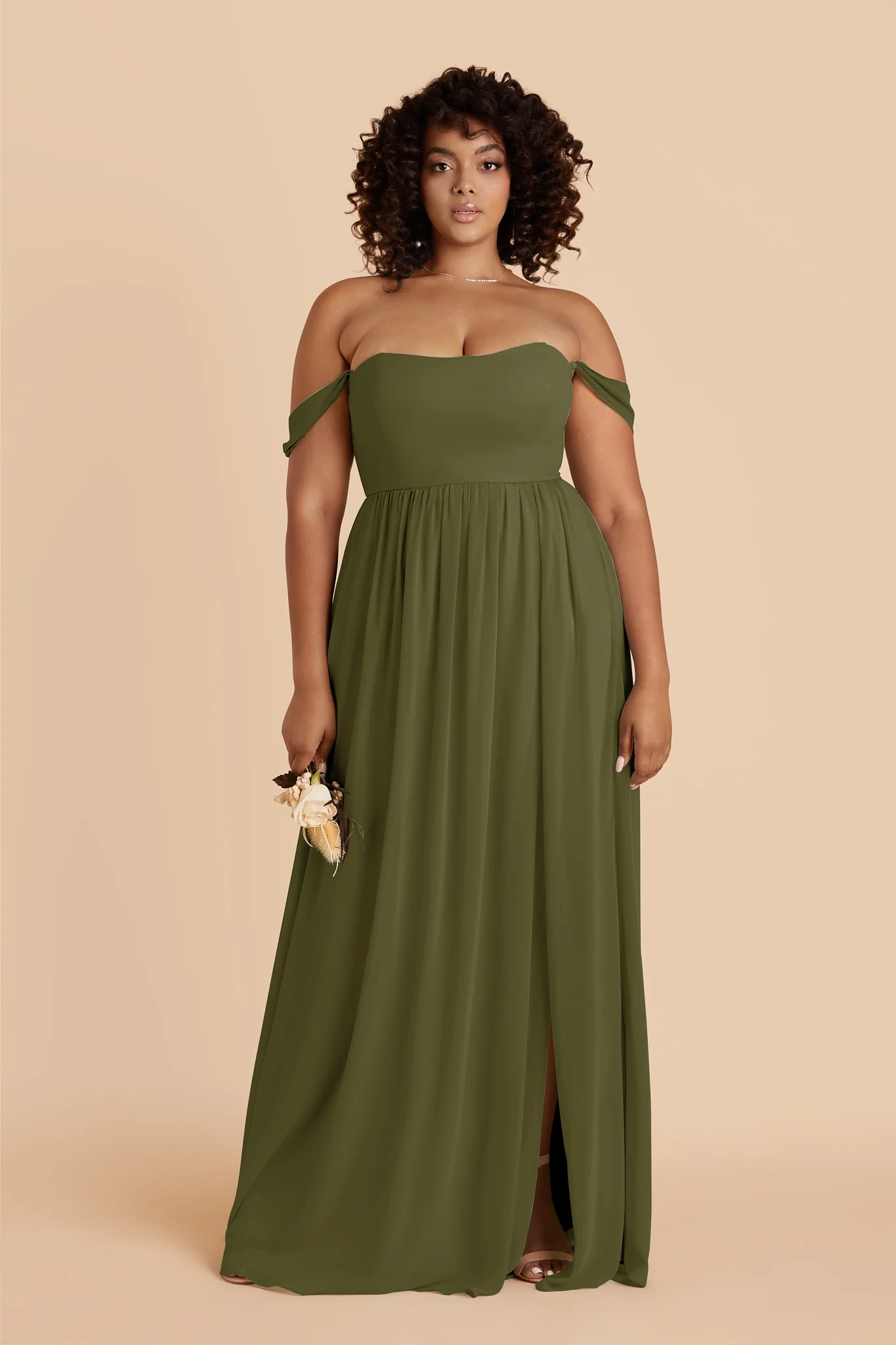 August Chiffon Dress - Martini - Image 2
