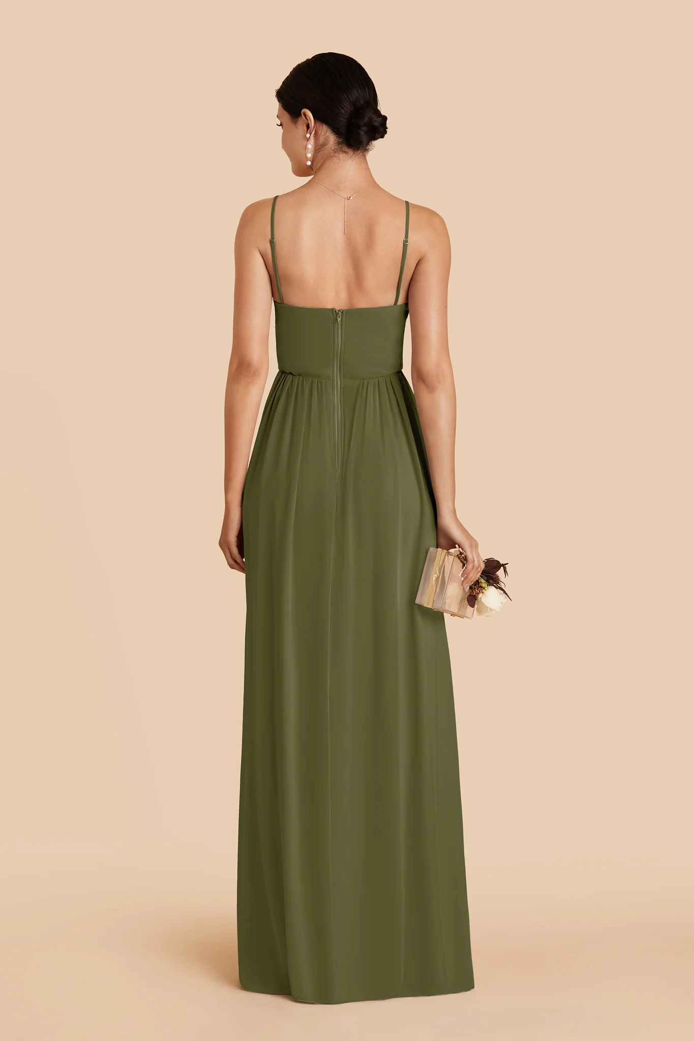 August Chiffon Dress - Martini - Image 4