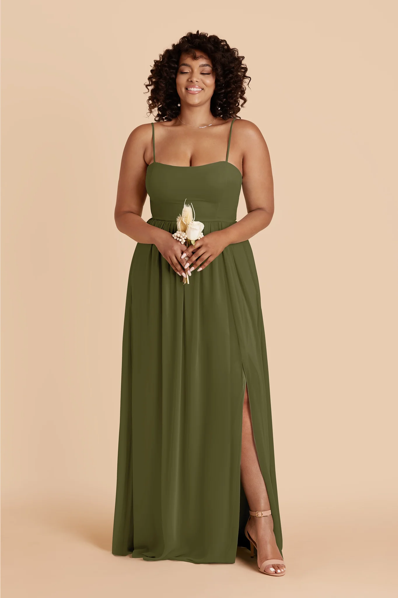 August Chiffon Dress - Martini - Image 5