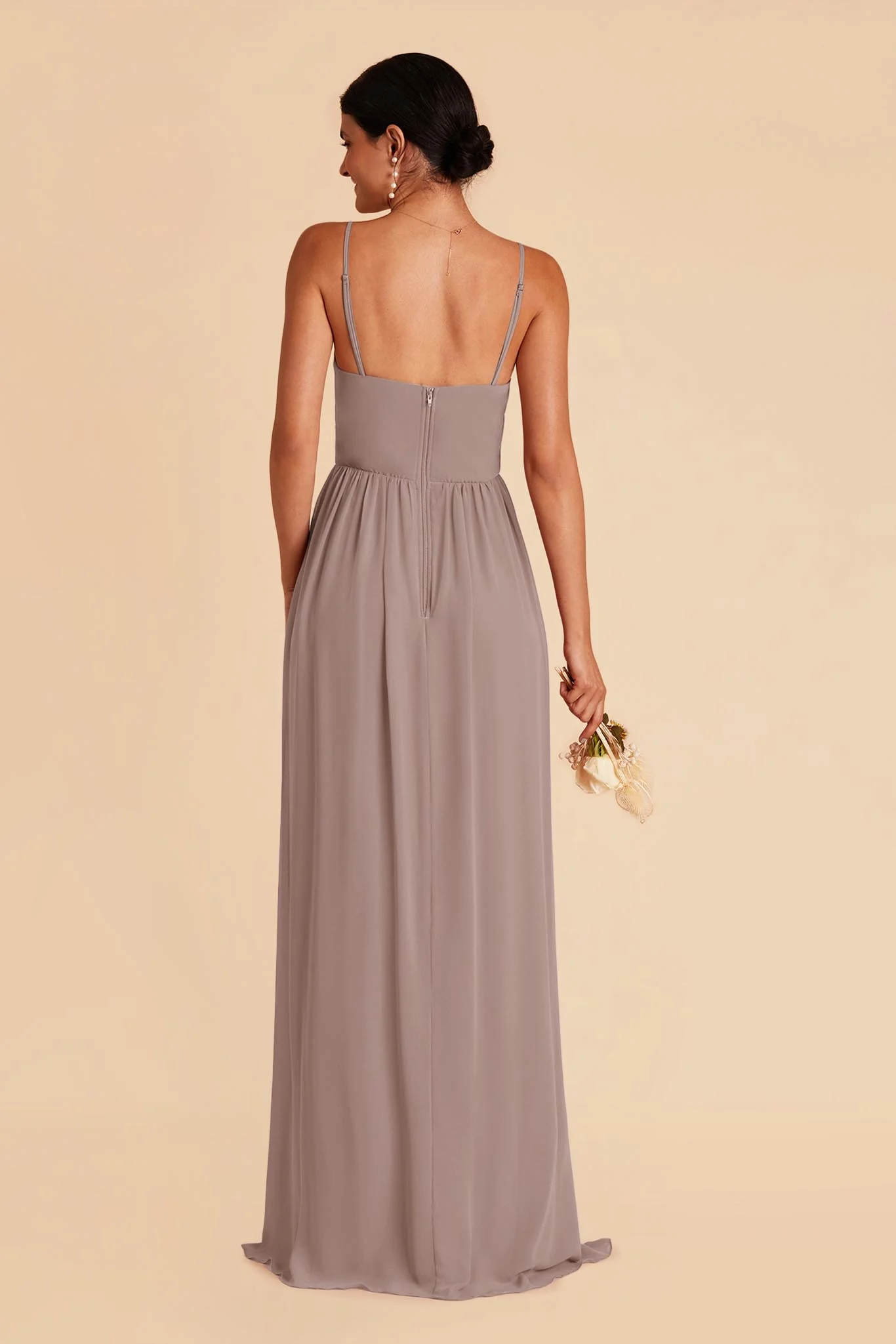 August Chiffon Dress - Toffee - Image 5