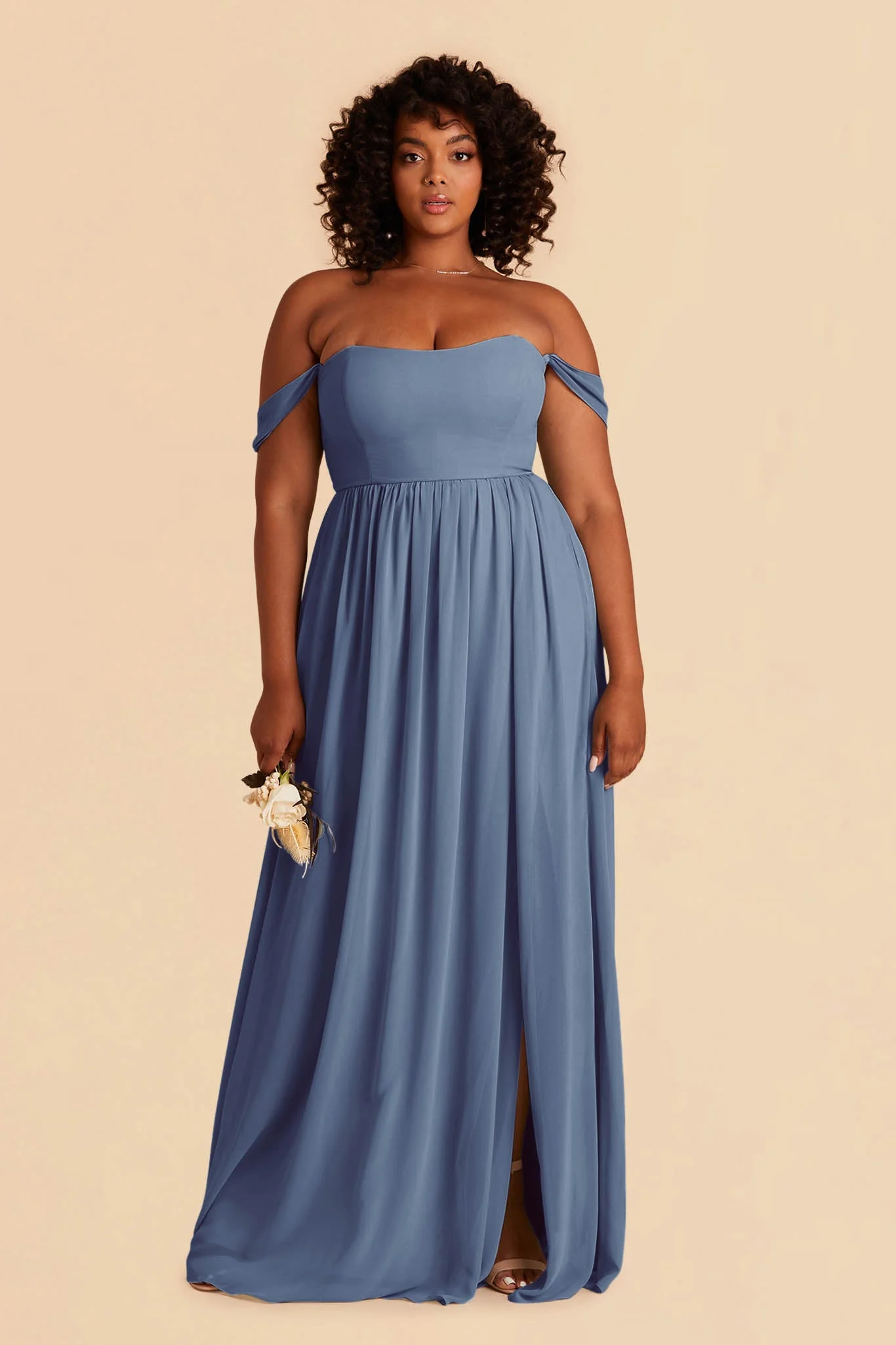 August Chiffon Dress - Twilight - Image 6