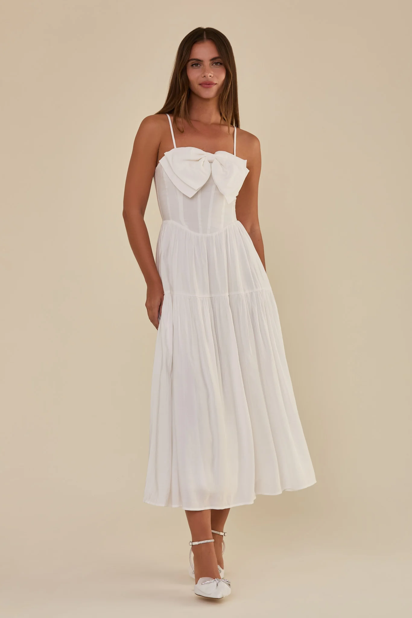 Bethany Dress - White