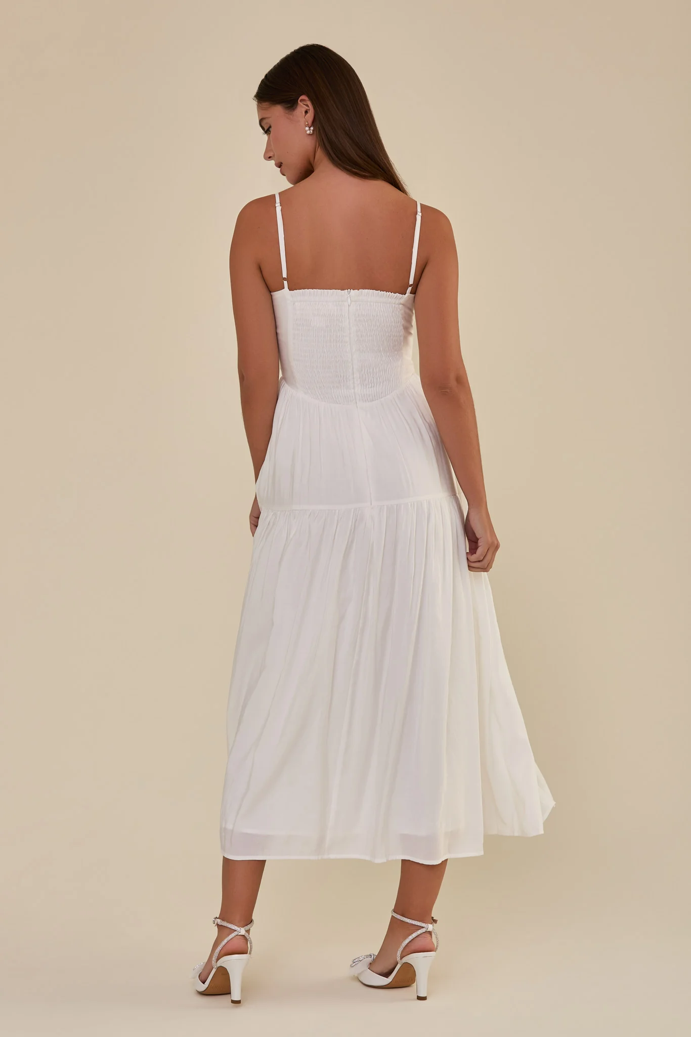 Bethany Dress - White - Image 5