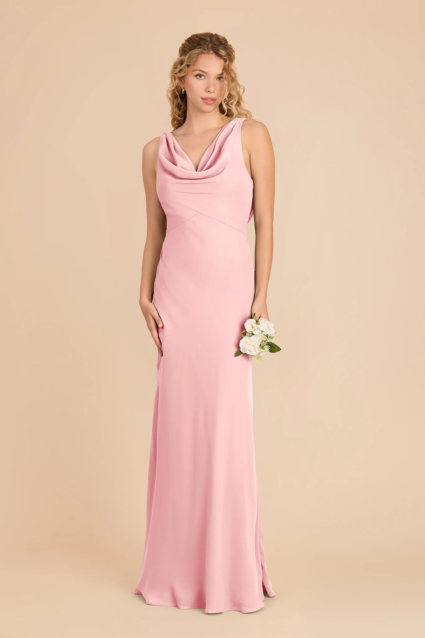 Bonnie Chiffon Dress - Bubblegum Pink