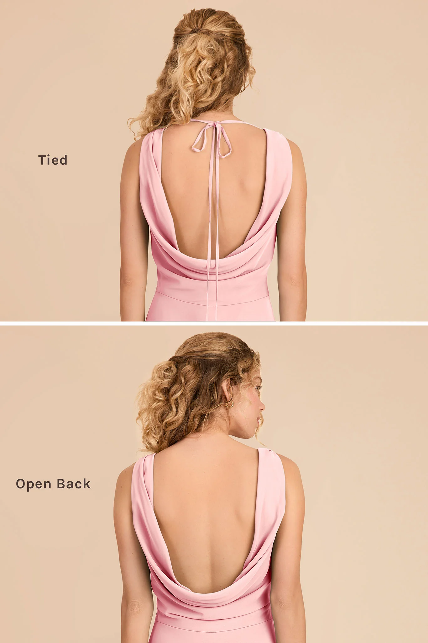 Bonnie Chiffon Dress - Bubblegum Pink - Image 4