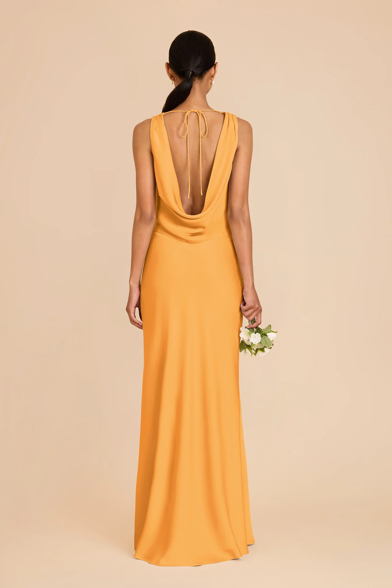 Bonnie Matte Satin Dress - Mango - Image 5