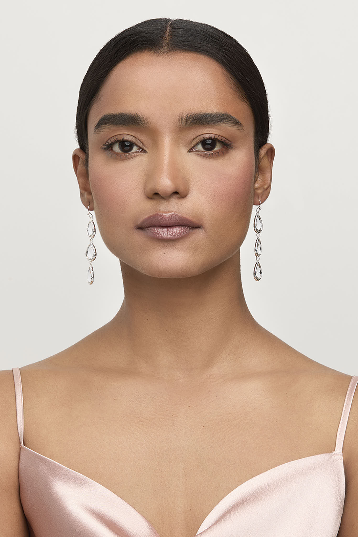 Bordeaux Earrings - Silver - Image 3