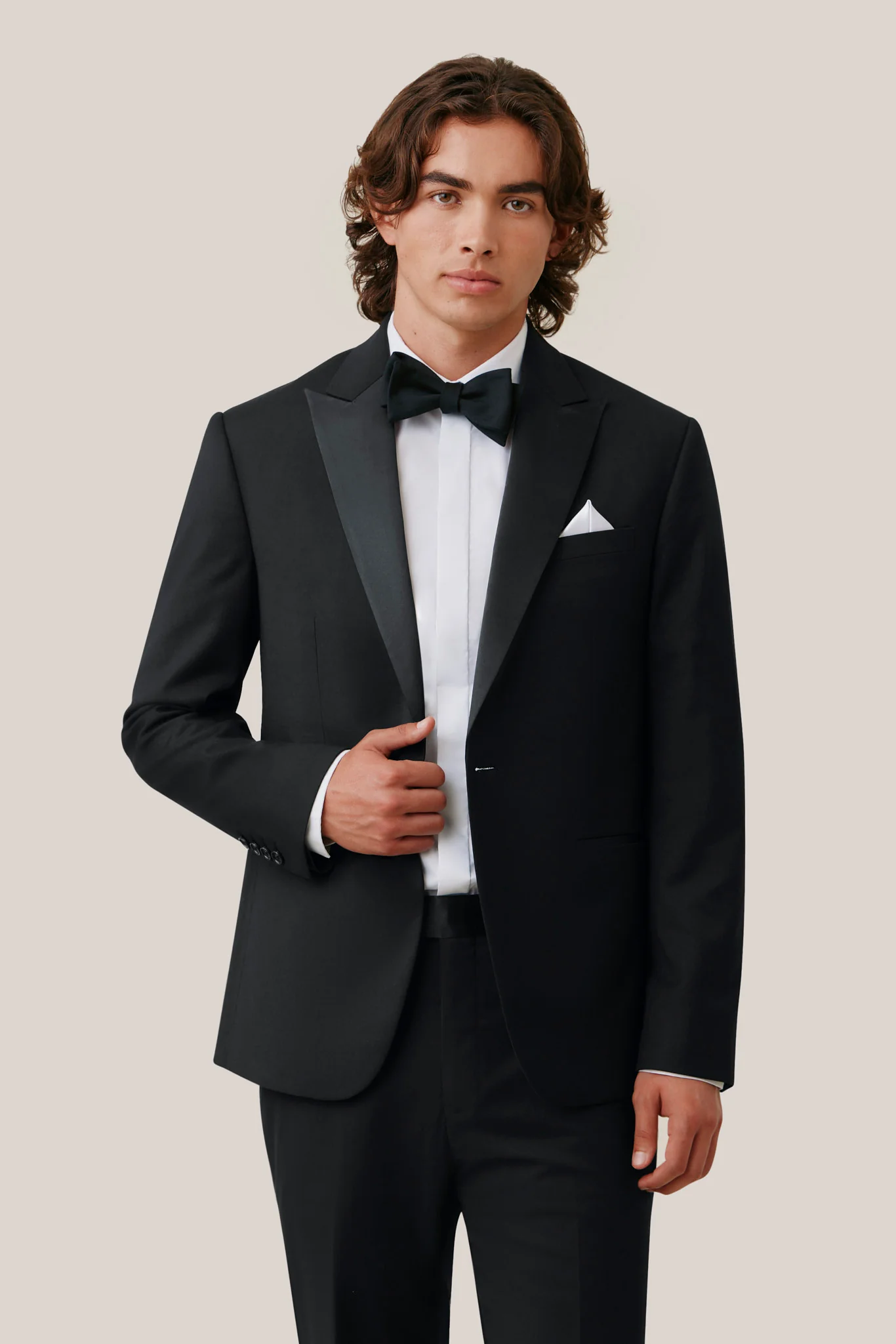 Brian Tuxedo Shirt - White - Image 10