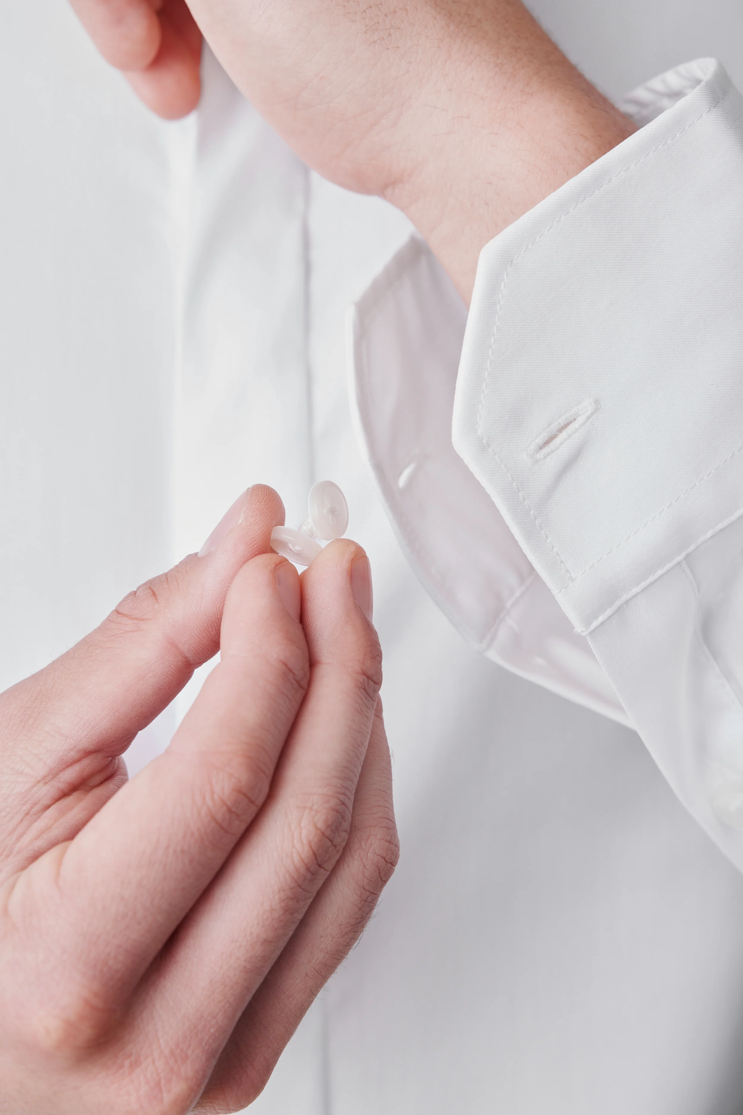 Brian Tuxedo Shirt - White - Image 12