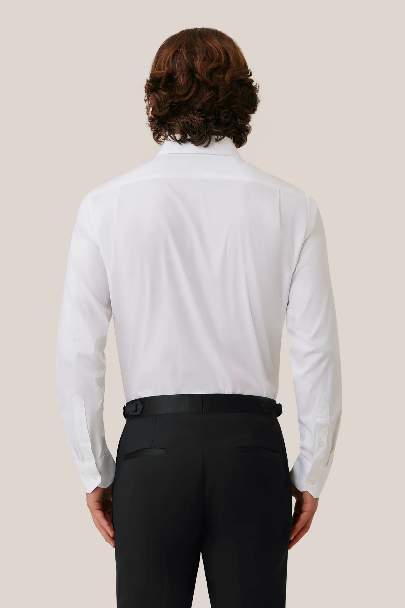 Brian Tuxedo Shirt - White - Image 6