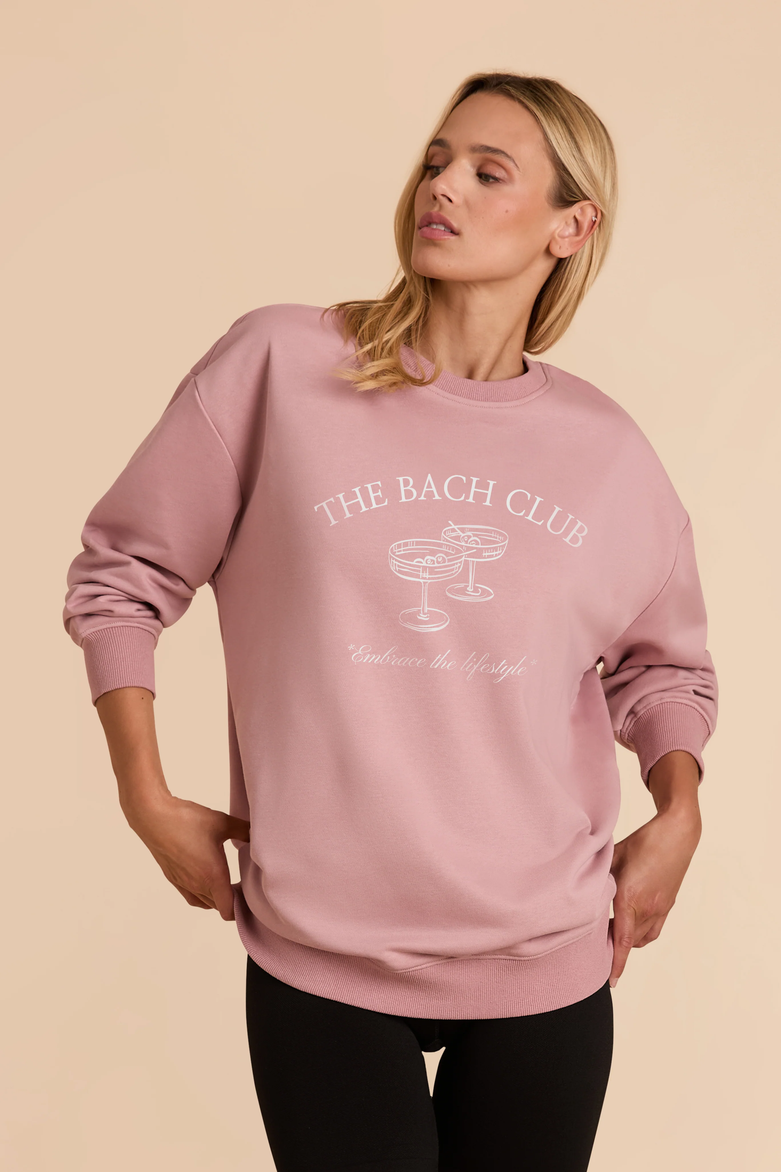 Brianne Sweatshirt - Dark Mavue