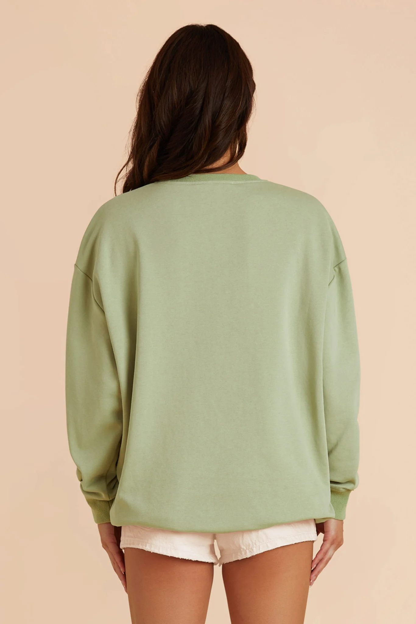 Brianne Sweatshirt - Moss Green - Image 2