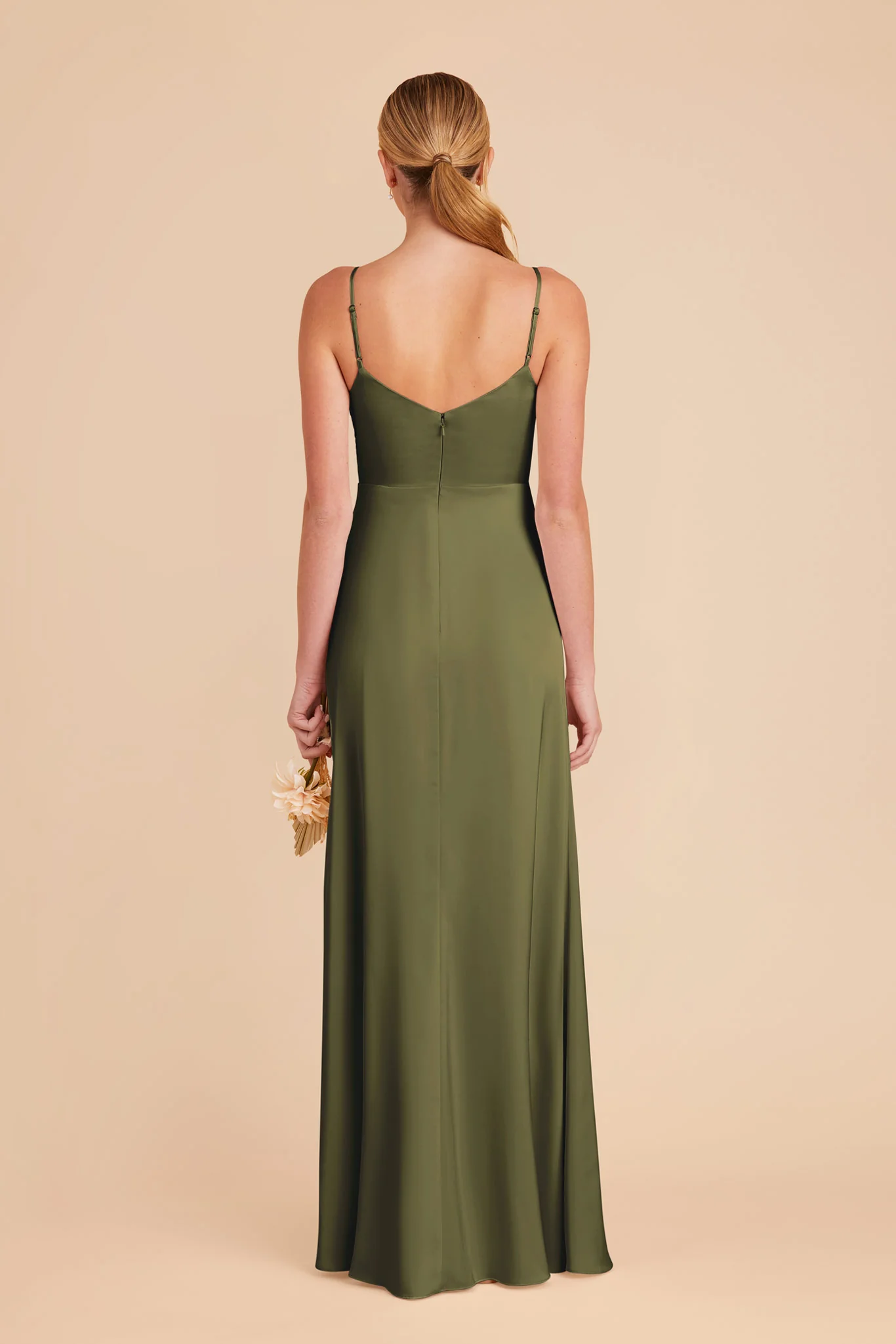 Catherine Matte Satin Dress - Martini - Image 5