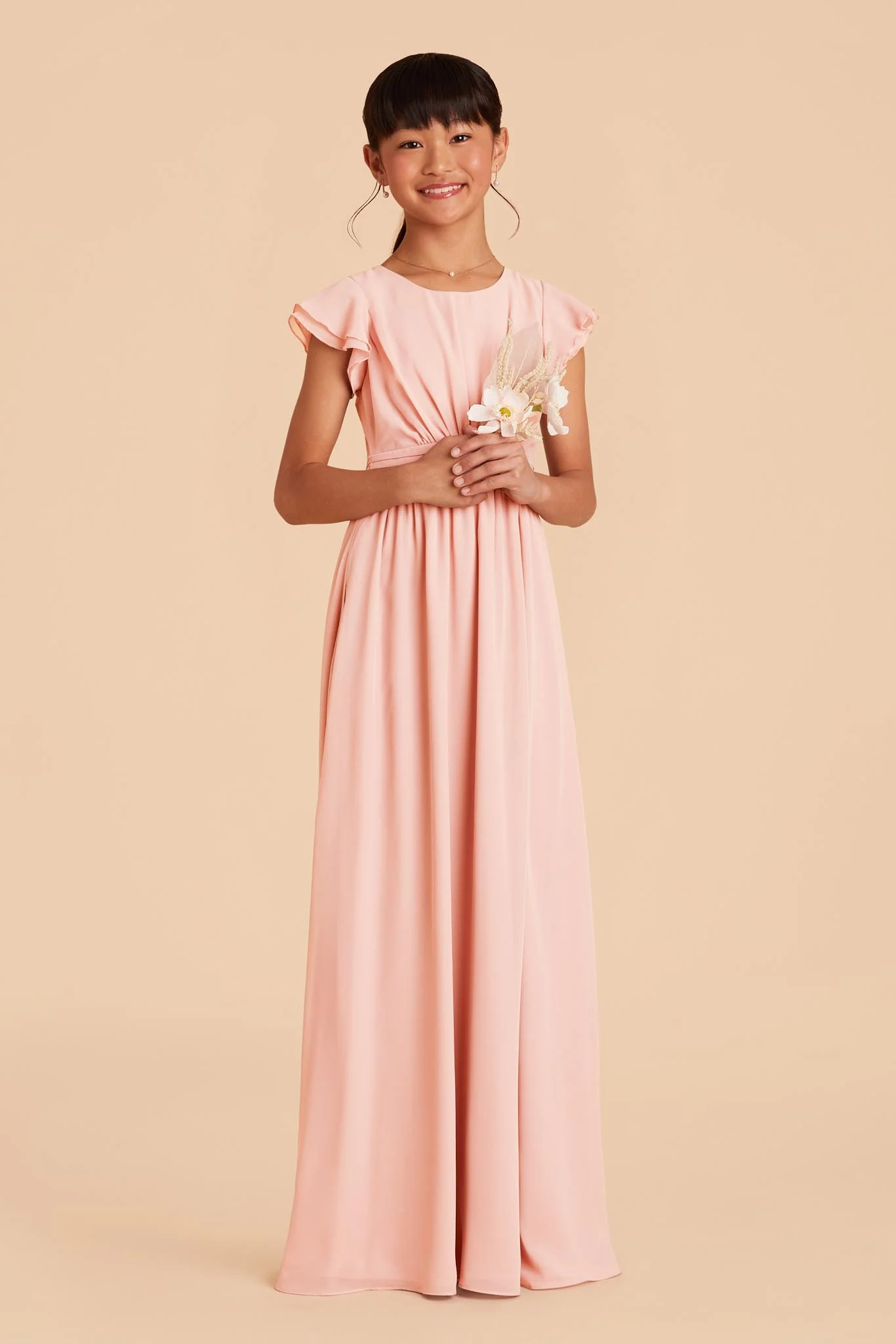 Celine Junior Dress - Blush Pink