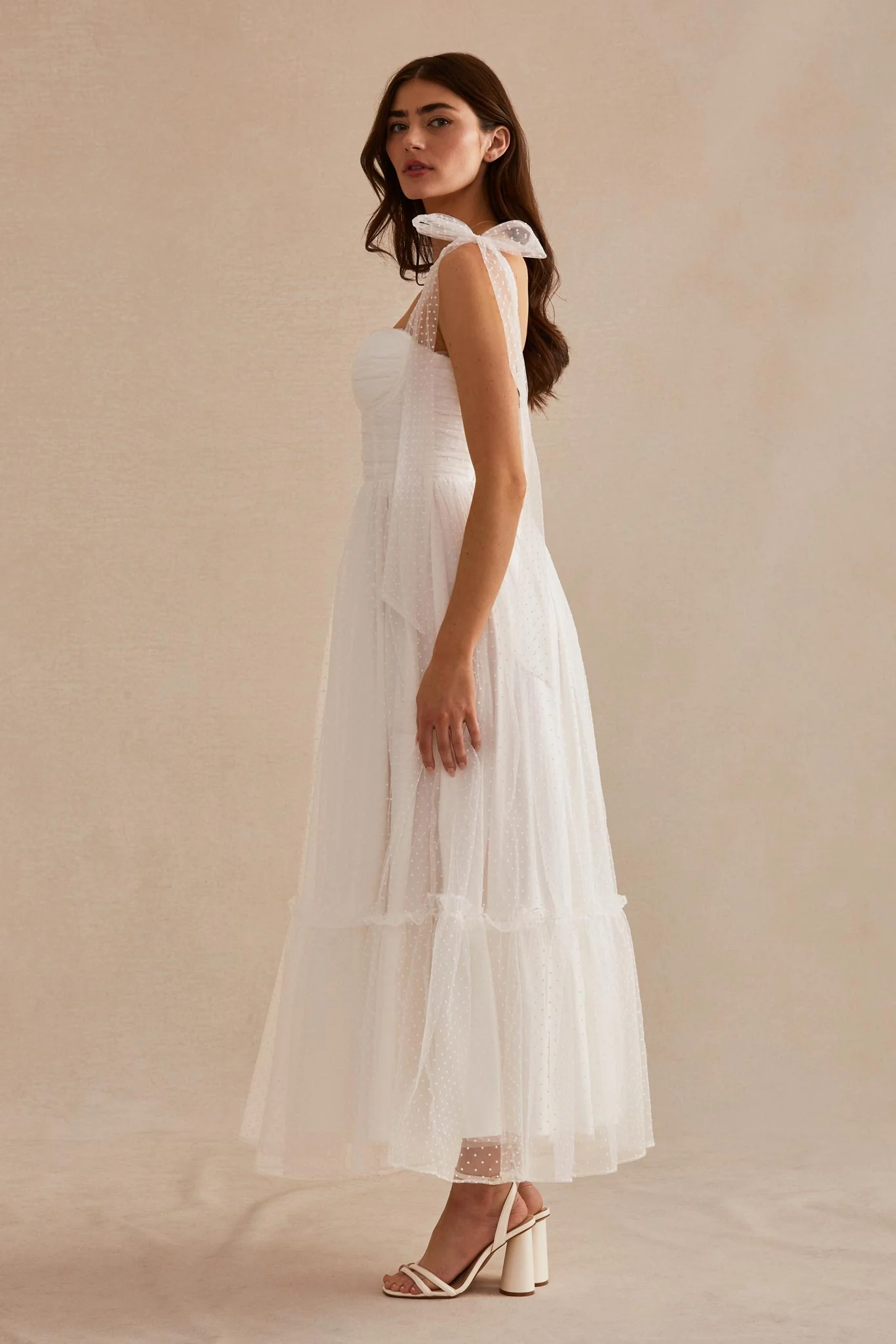 Charli Dress - White - Image 10