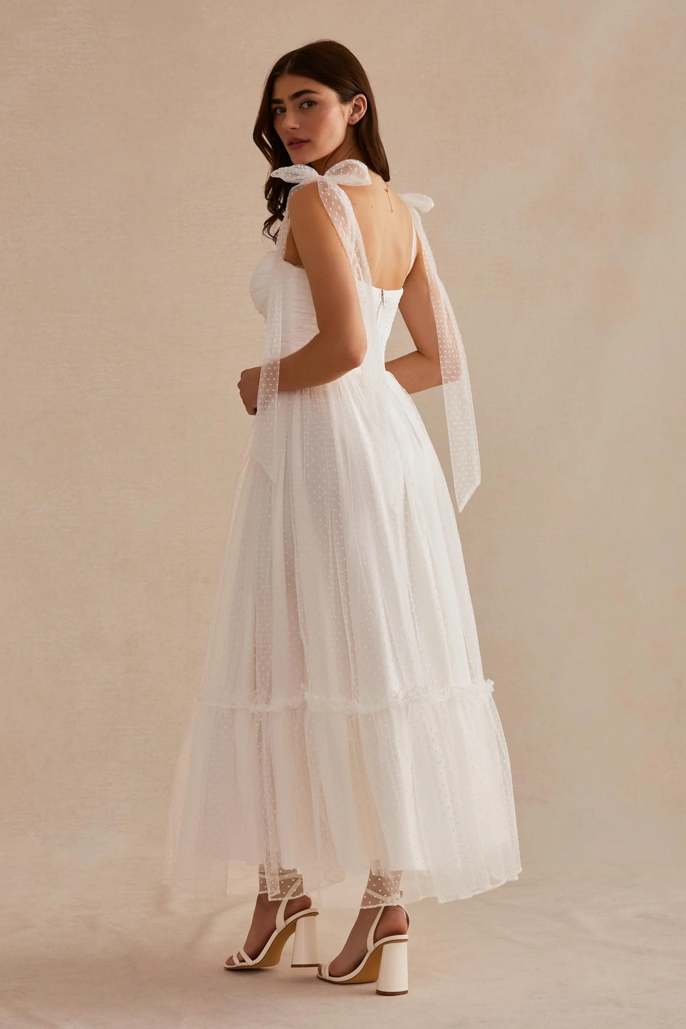 Charli Dress - White - Image 11