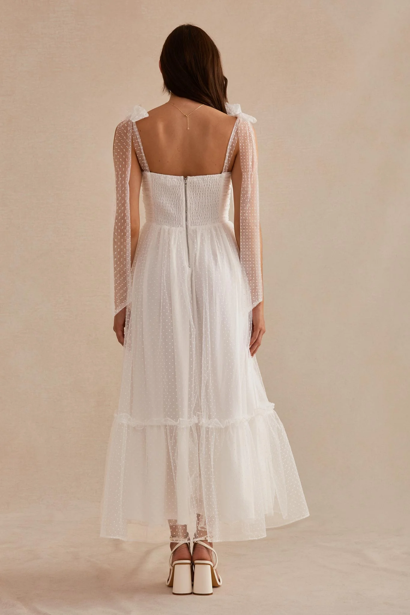 Charli Dress - White - Image 13