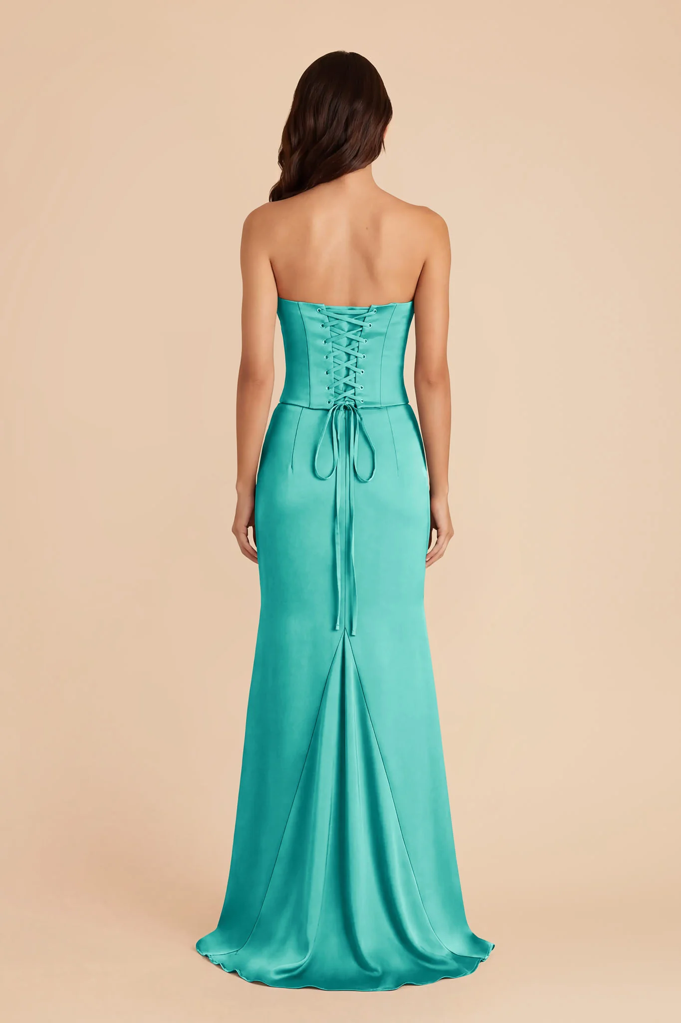 Cher Matte Satin Set - Aquamarine - Image 5