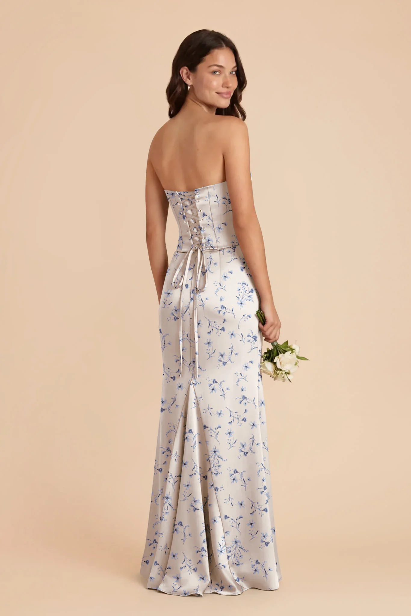 Cher Matte Satin Set - Blue Le Fleur - Image 2
