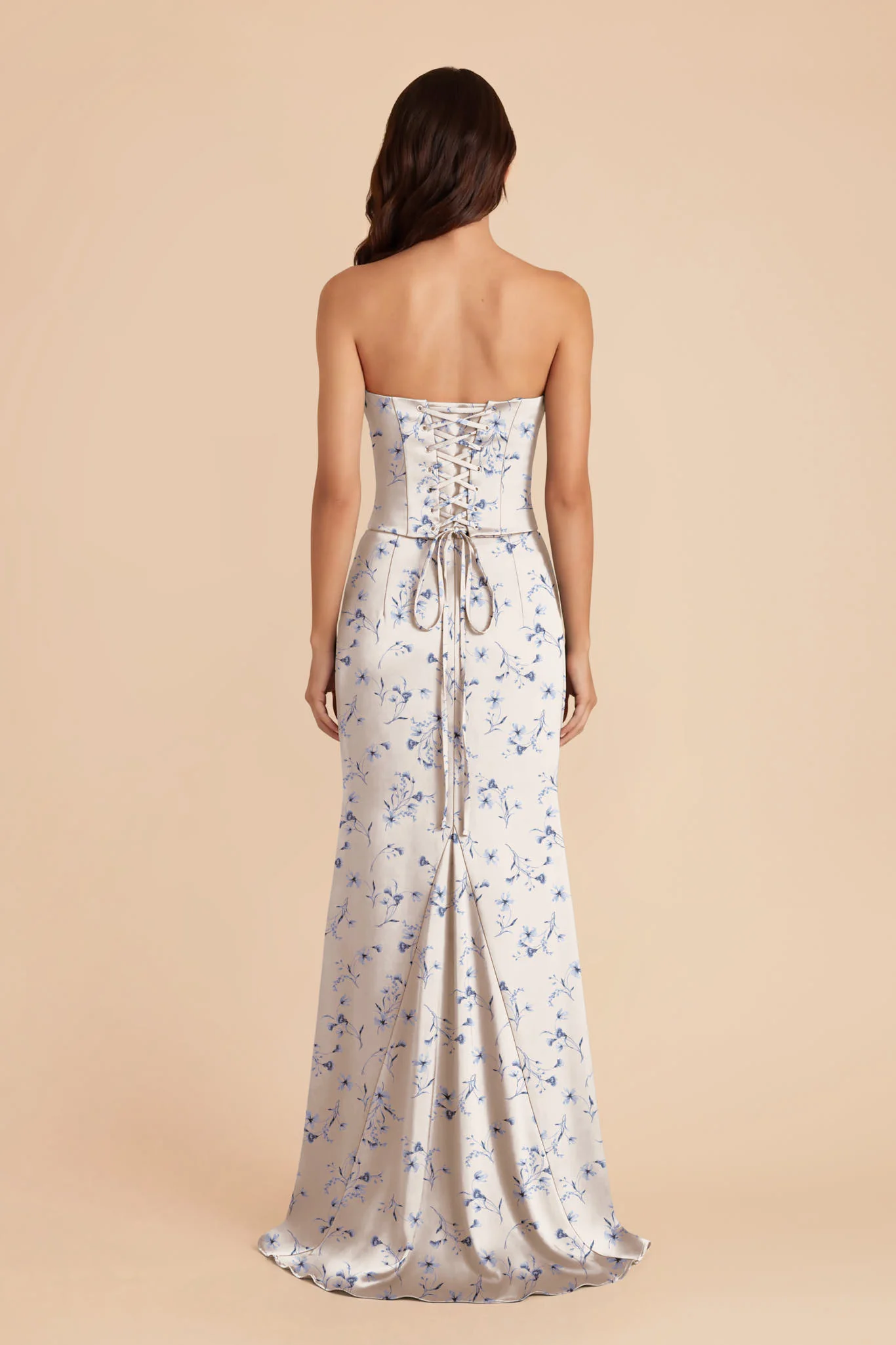 Cher Matte Satin Set - Blue Le Fleur - Image 3