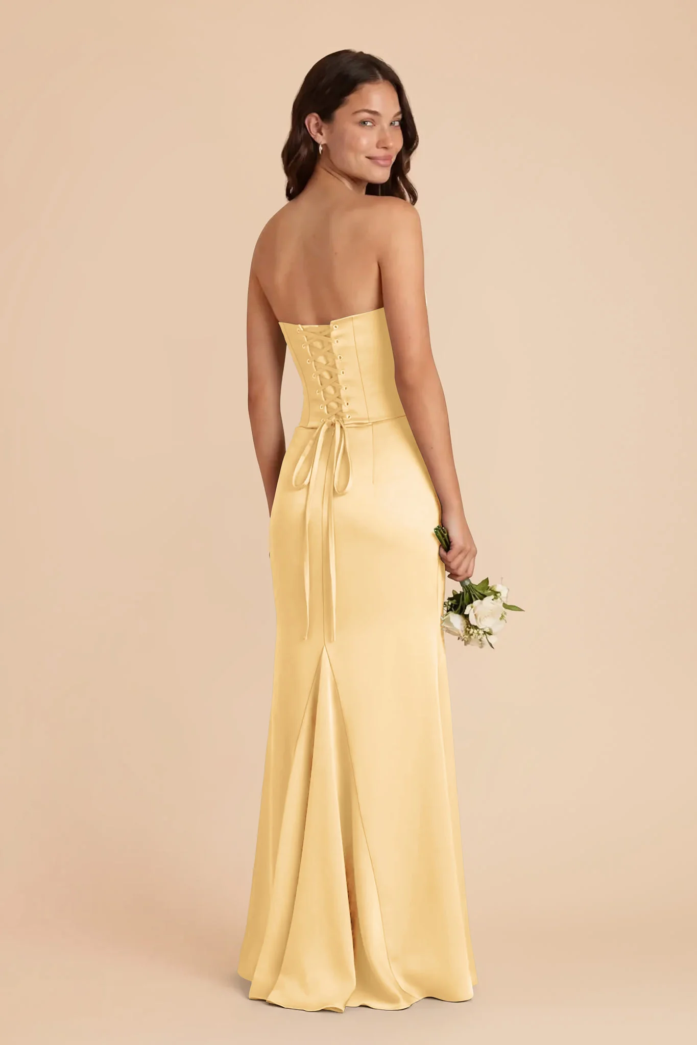 Cher Matte Satin Set - Butter - Image 4