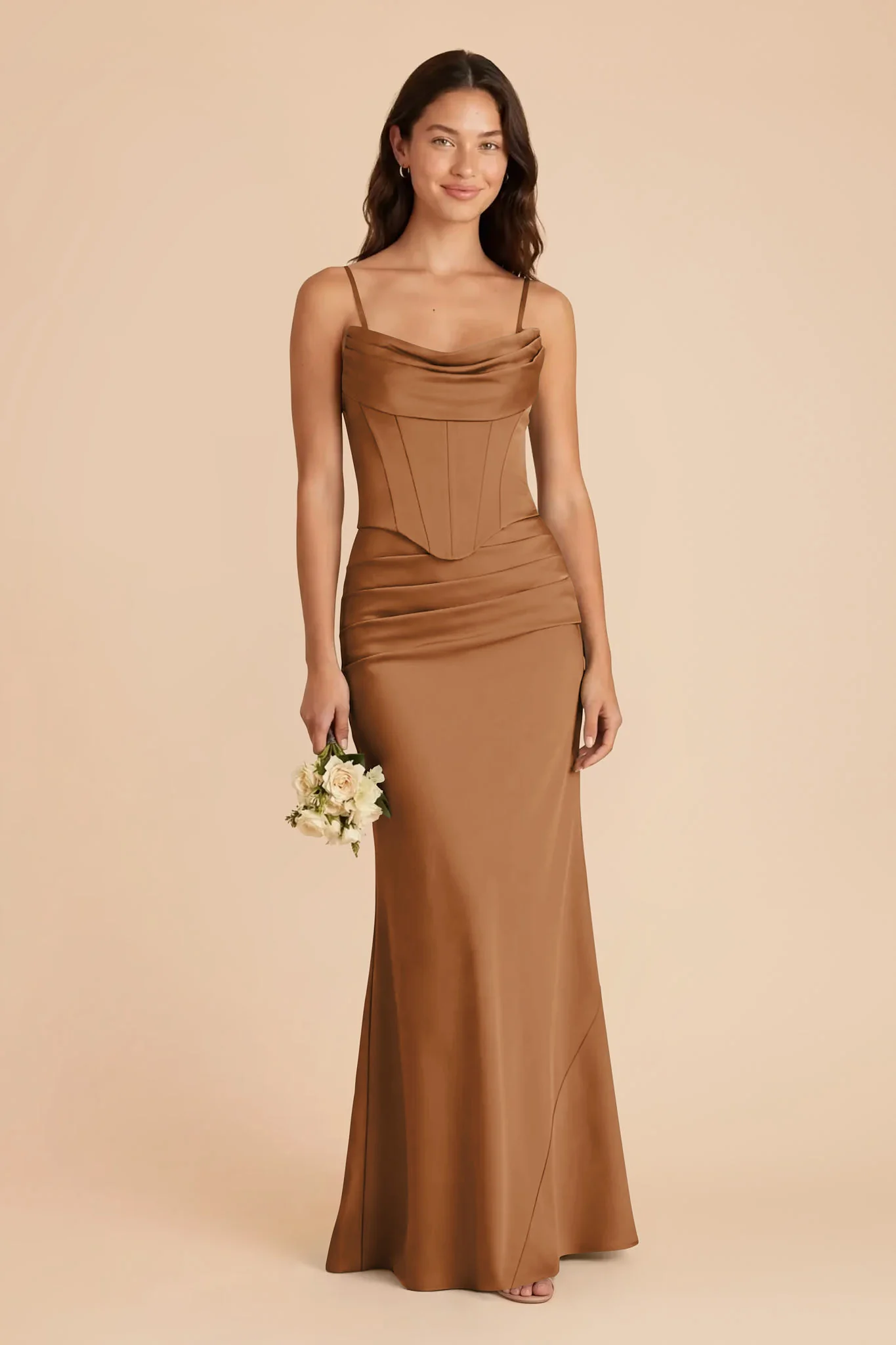 Cher Matte Satin Set - Copper - Image 2