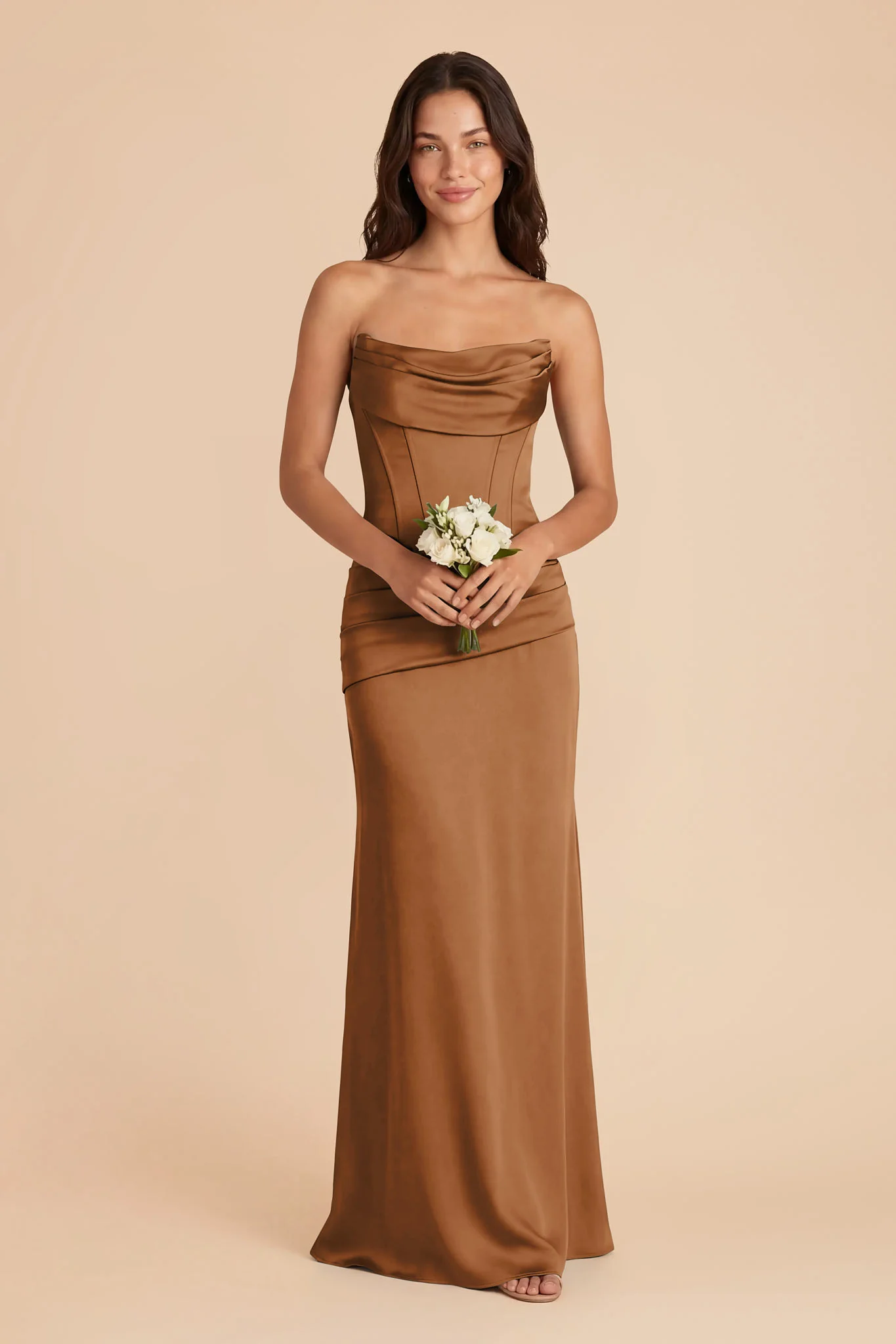 Cher Matte Satin Set - Copper - Image 3