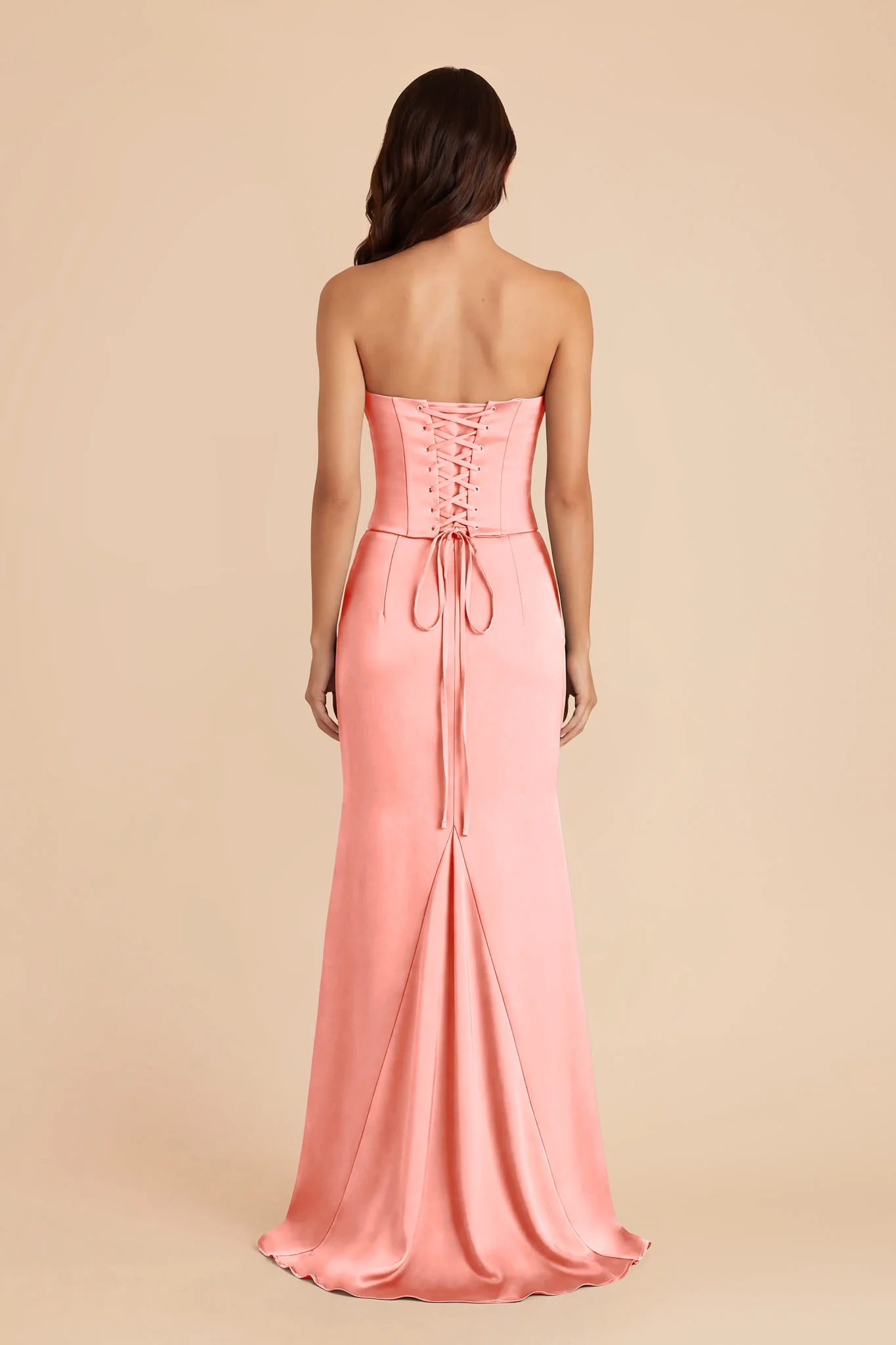 Cher Matte Satin Set - Coral Pink - Image 5