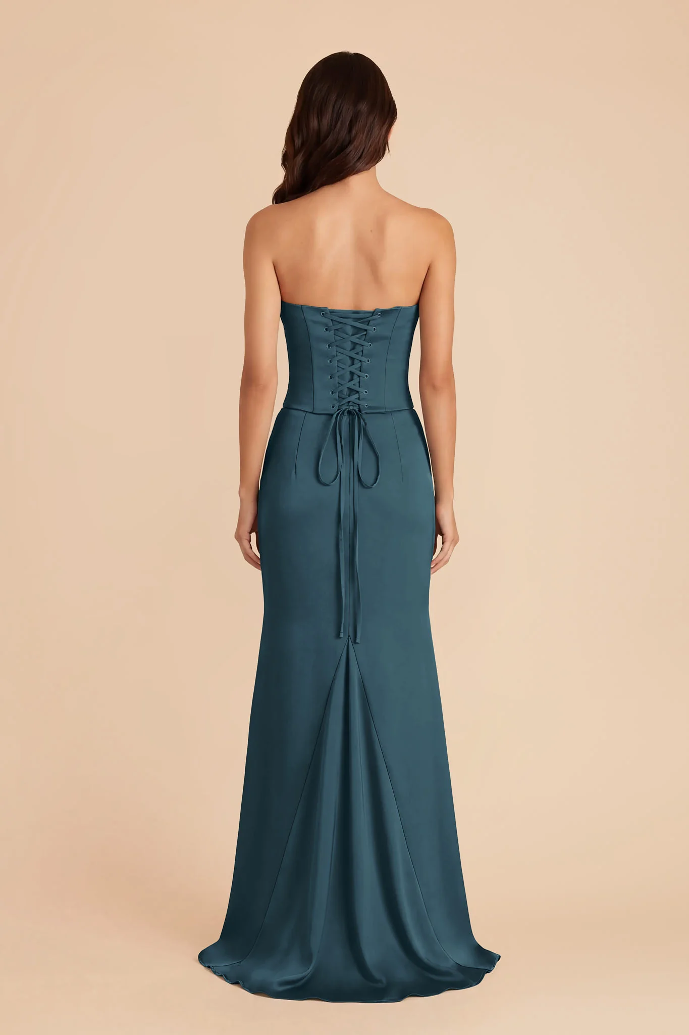 Cher Matte Satin Set - Dark Teal - Image 5