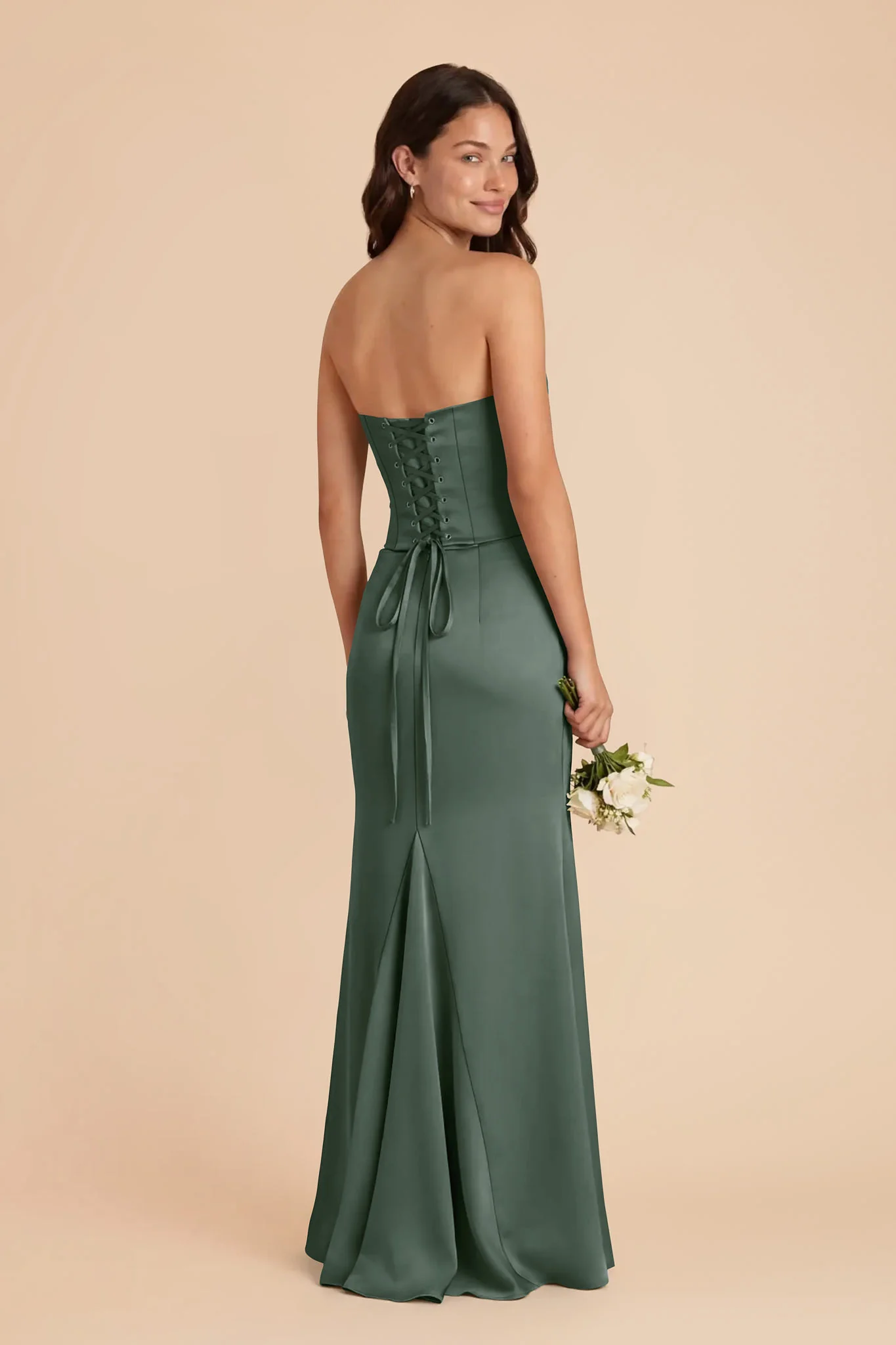 Cher Matte Satin Set - Eucalyptus - Image 4