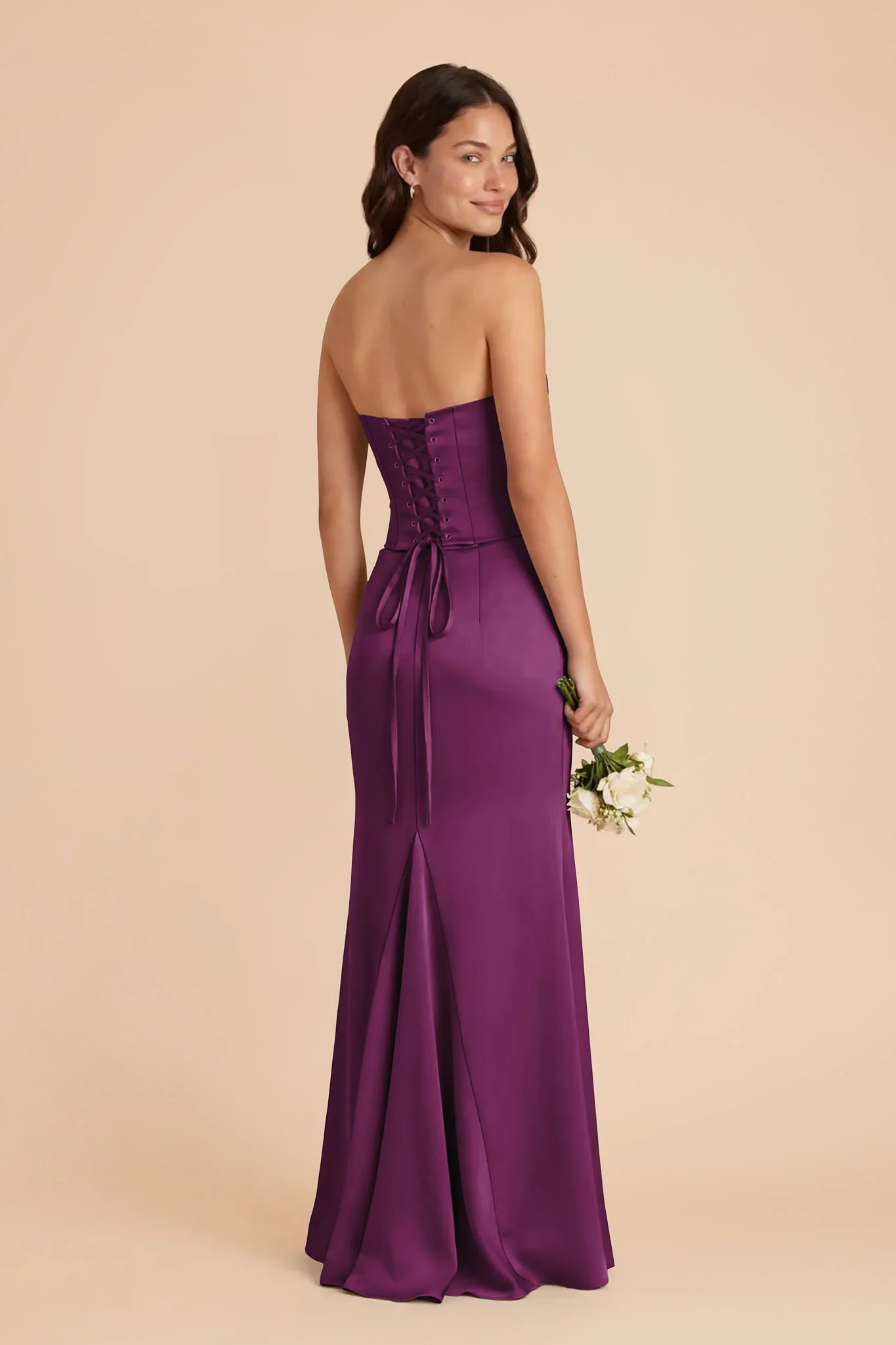 Cher Matte Satin Set - Fig - Image 4