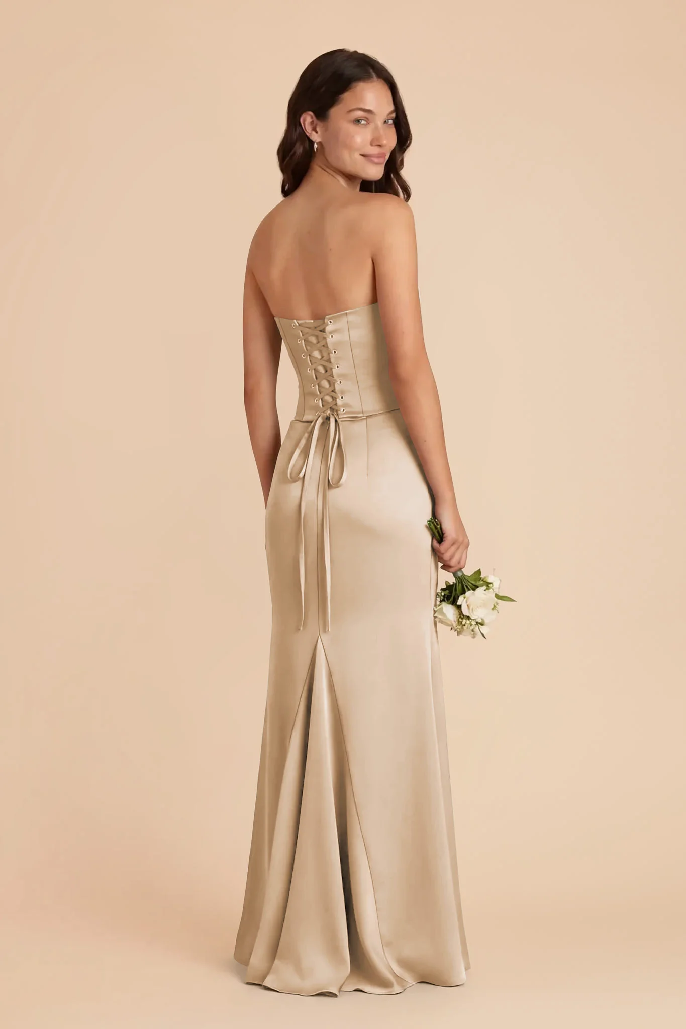 Cher Matte Satin Set - Gold - Image 4