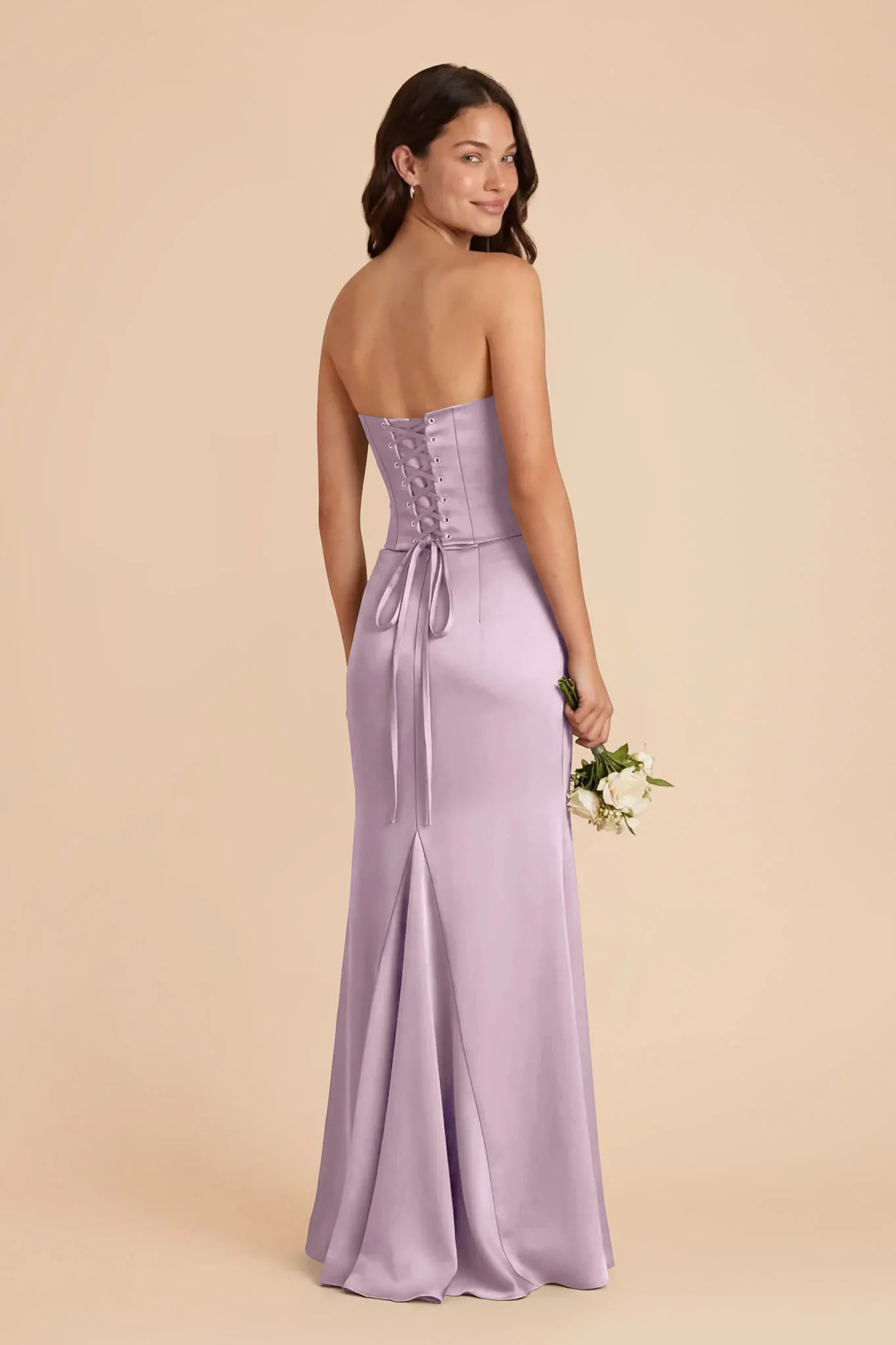 Cher Matte Satin Set - Lavender - Image 4