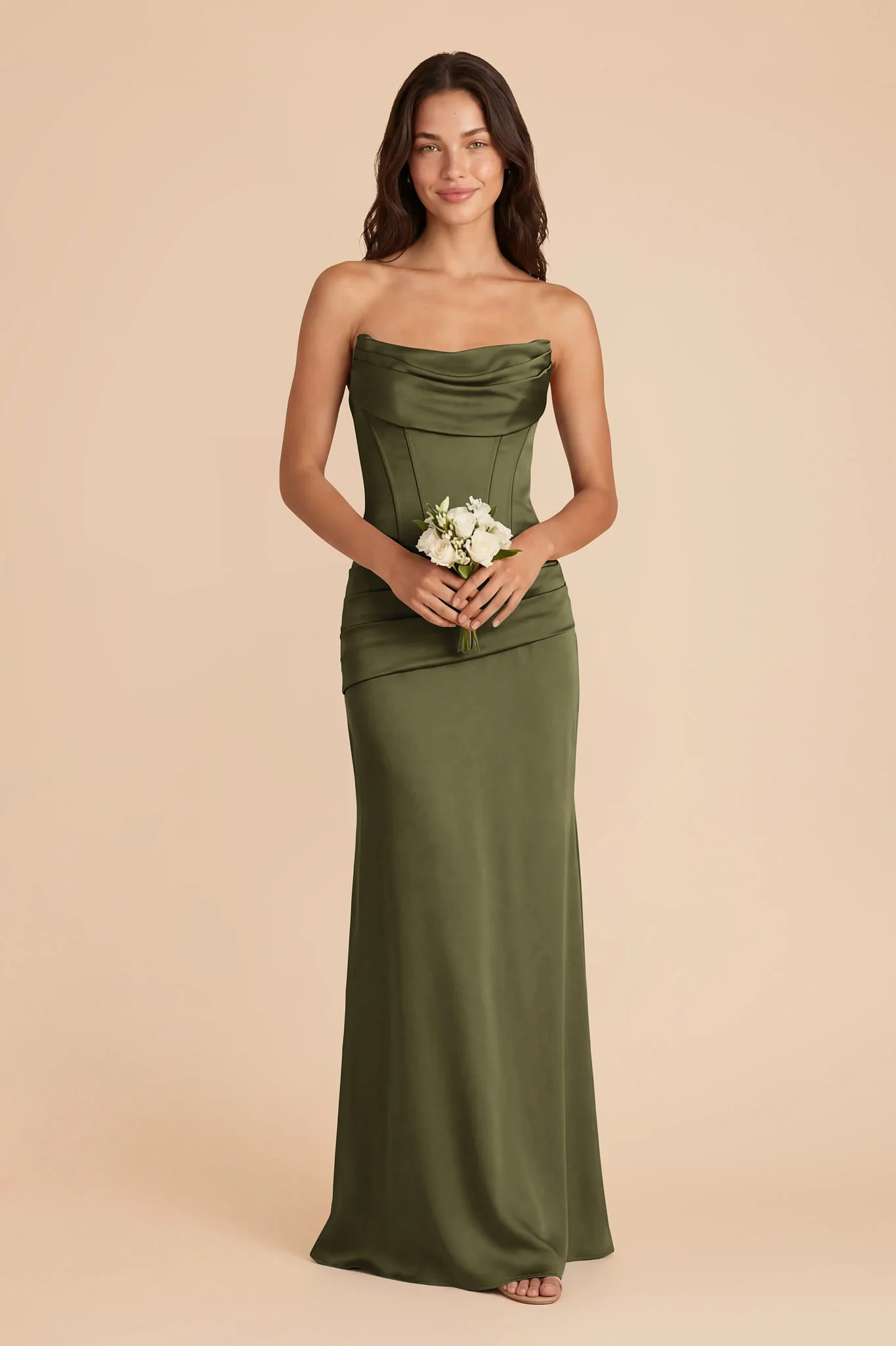 Cher Matte Satin Set - Martini - Image 3