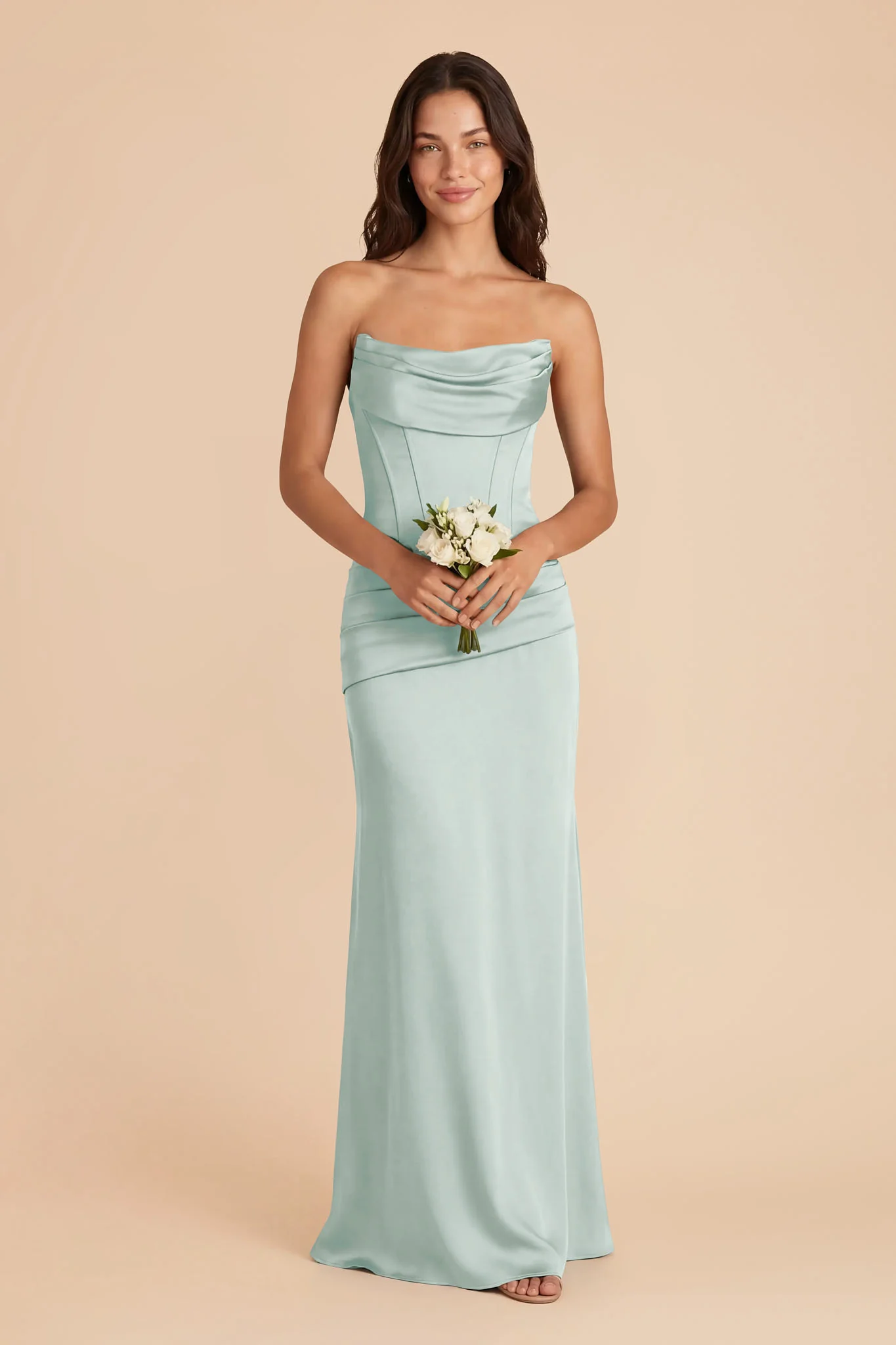 Cher Matte Satin Set - Mint - Image 3