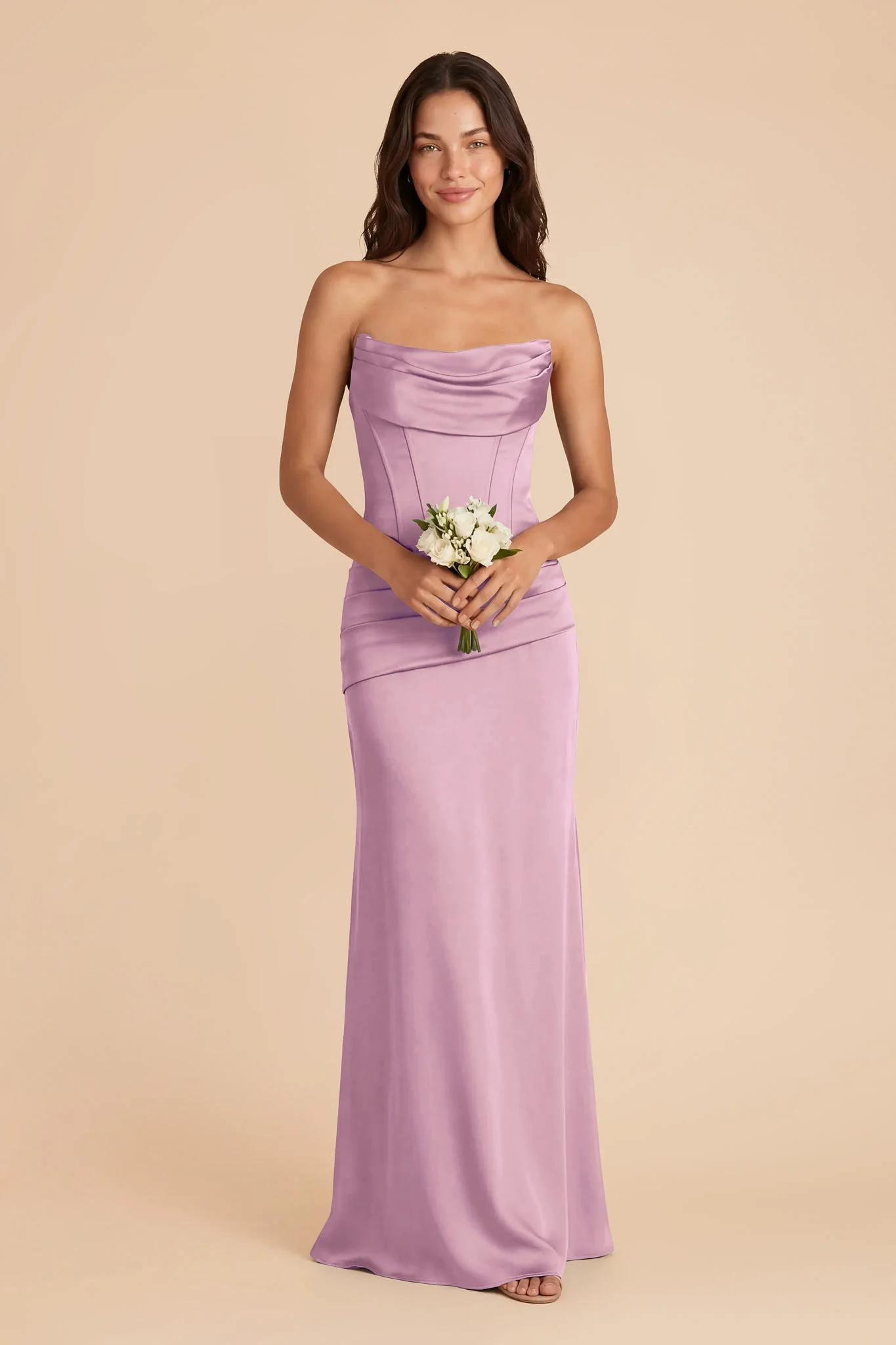 Cher Matte Satin Set - Orchid - Image 3